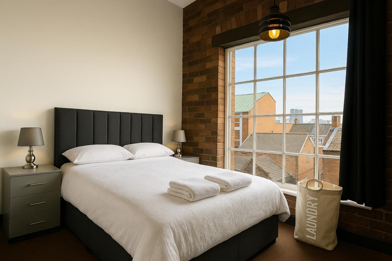Central Apt, Parking, Walk to Shops, Bars & Trains