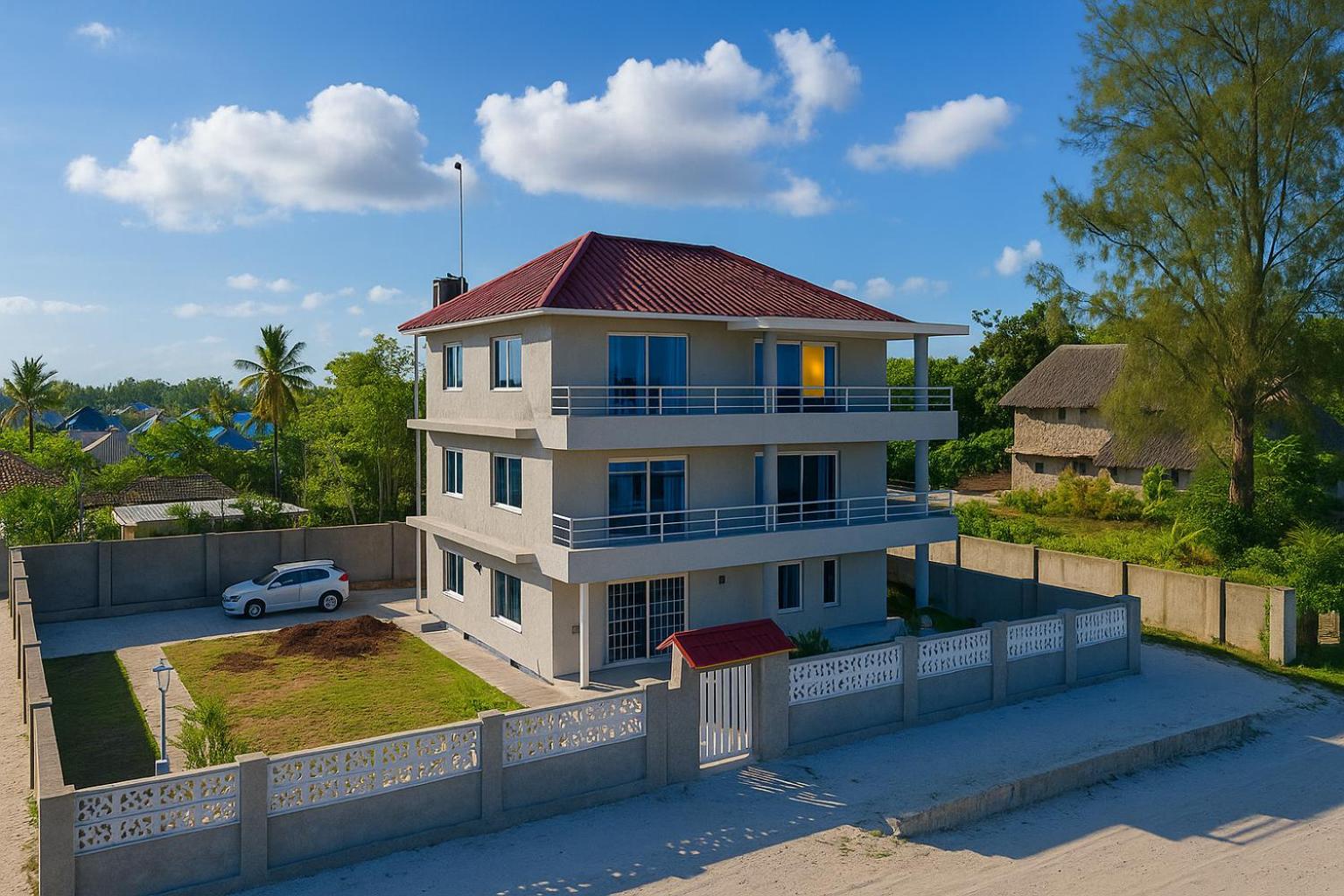 Oceanfront 2BR Zanzibar - Free Airport Shuttle