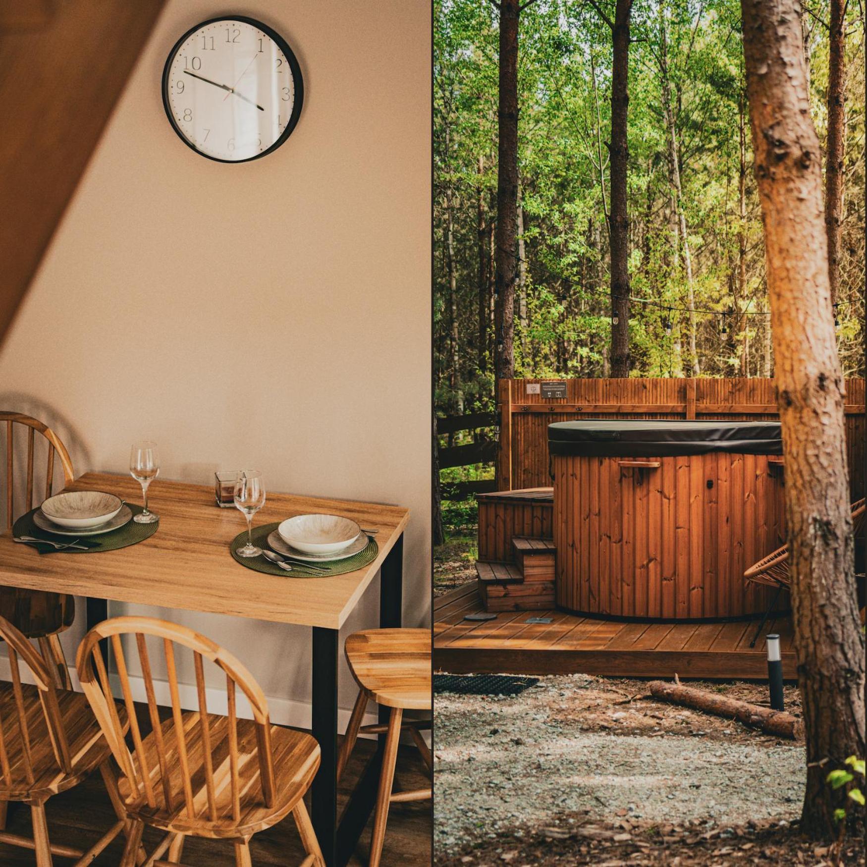 Osada LoveLaski - balia jacuzzi, sauna i kominek - całoroczne domki premium