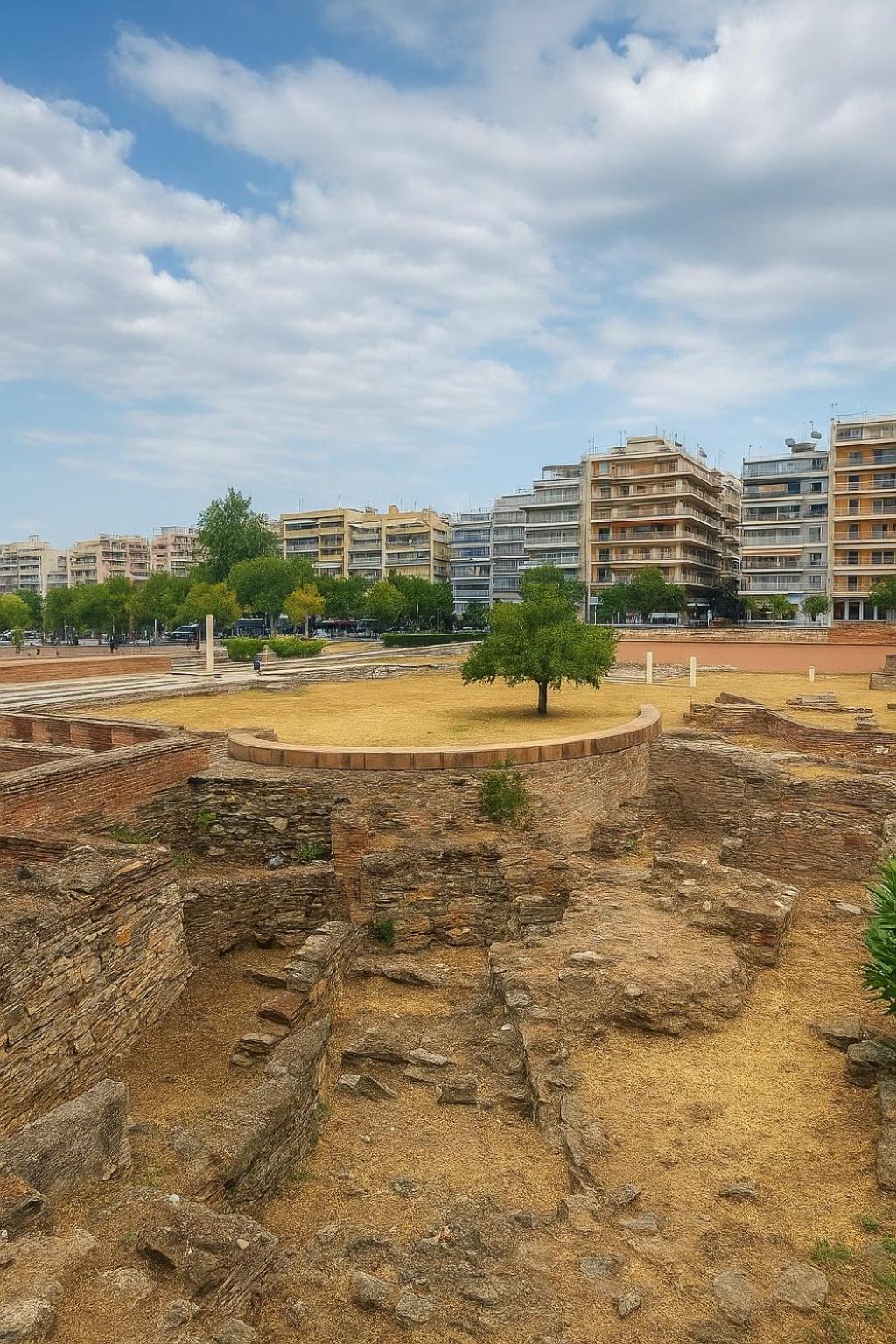 Domus Philippou I, center of Thessaloniki