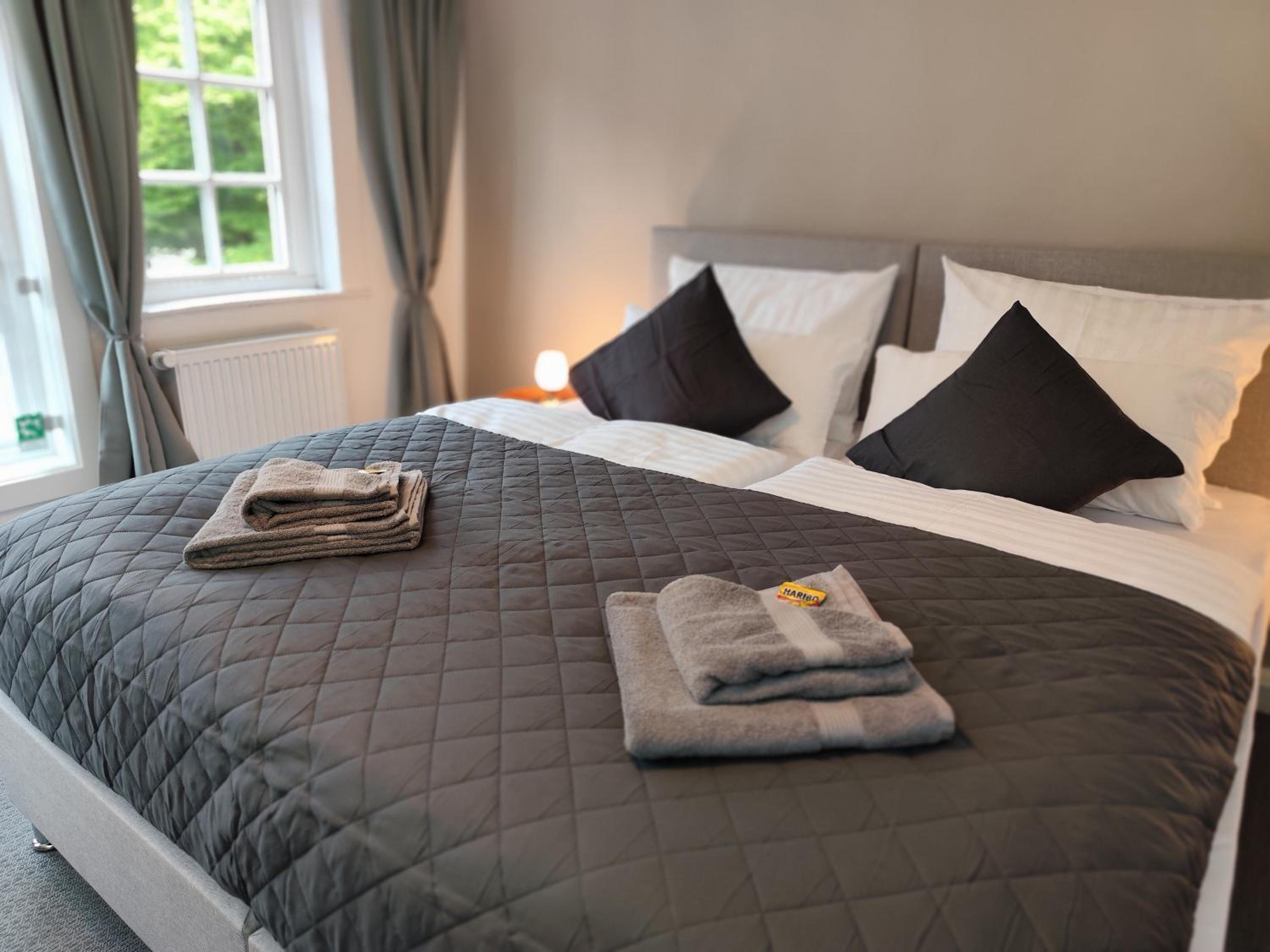 ApartZ - Celle Altstadt - bis 9 Personen Ideal für Familien und Gruppen, 3 SZ, 2 Bäder, Infrarotsauna, inklusive Parkplatz, Dachterrasse