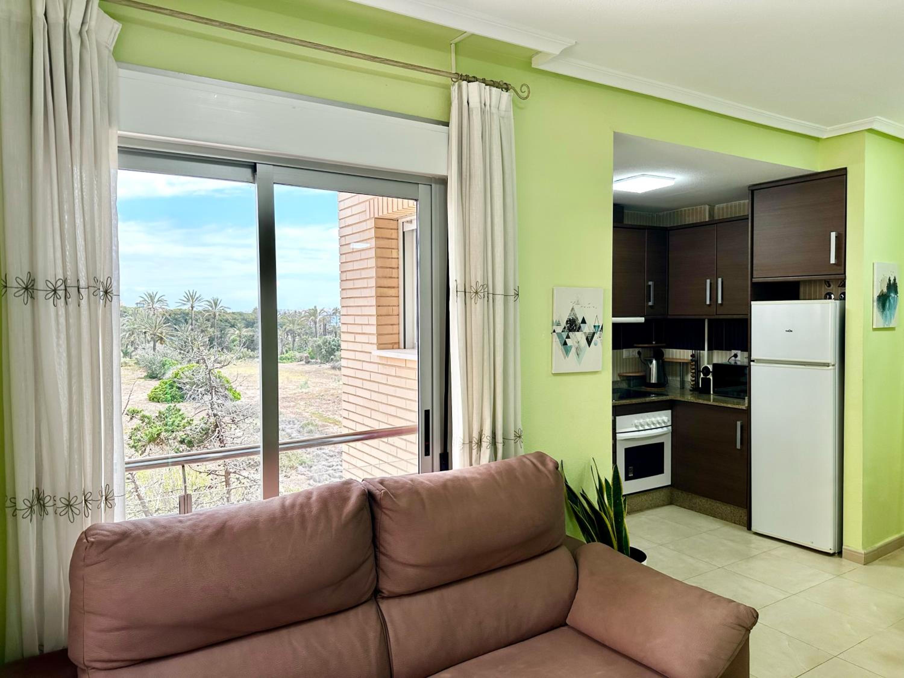 Peaceful Apartment with Sea & Nature Views, Terrace, Pool and Garage