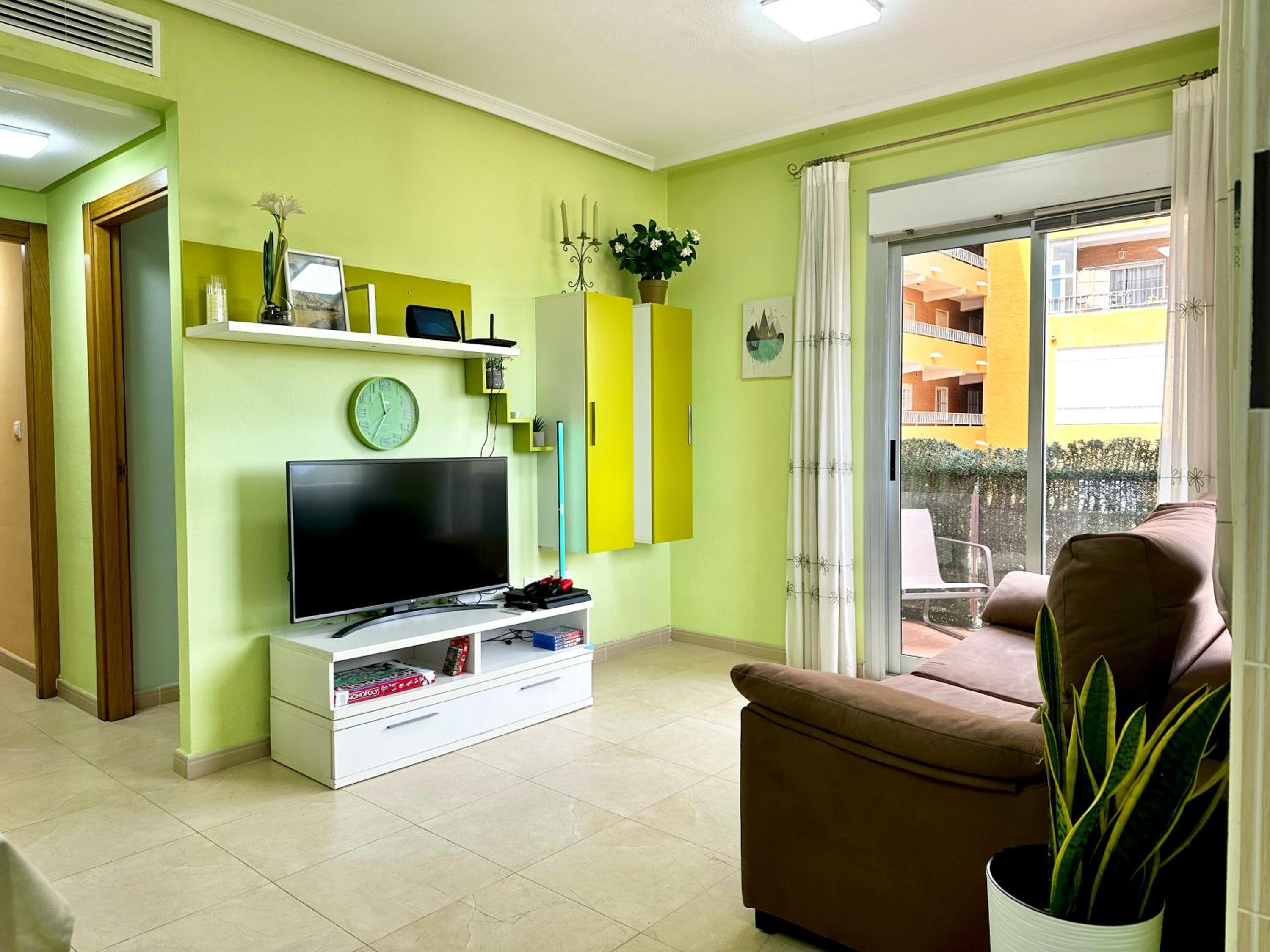 Peaceful Apartment with Sea & Nature Views, Terrace, Pool and Garage