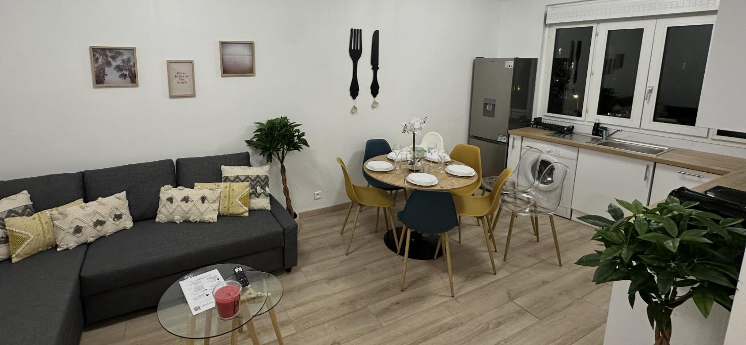 PARIS-MONTROUGE Magnifique Appartement 2 pièce de 36m2 - très cosy pour 1 à 5 personnes refait à neuf - ENTIRE APARTMENT LUXURIOUS AND WARM - Montrouge Par