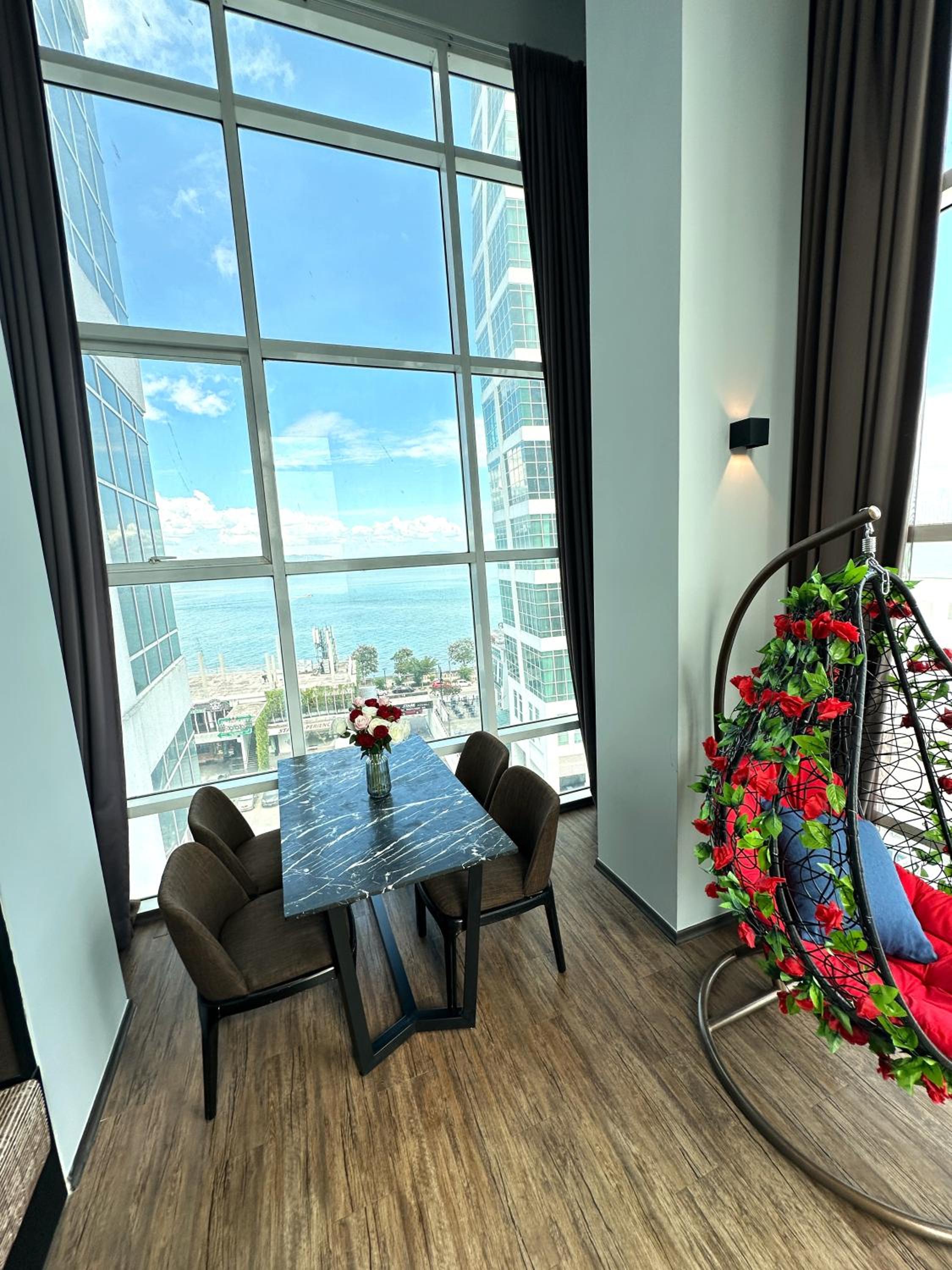2BR Sea View Suite at Maritime Suites Penang Georgetown