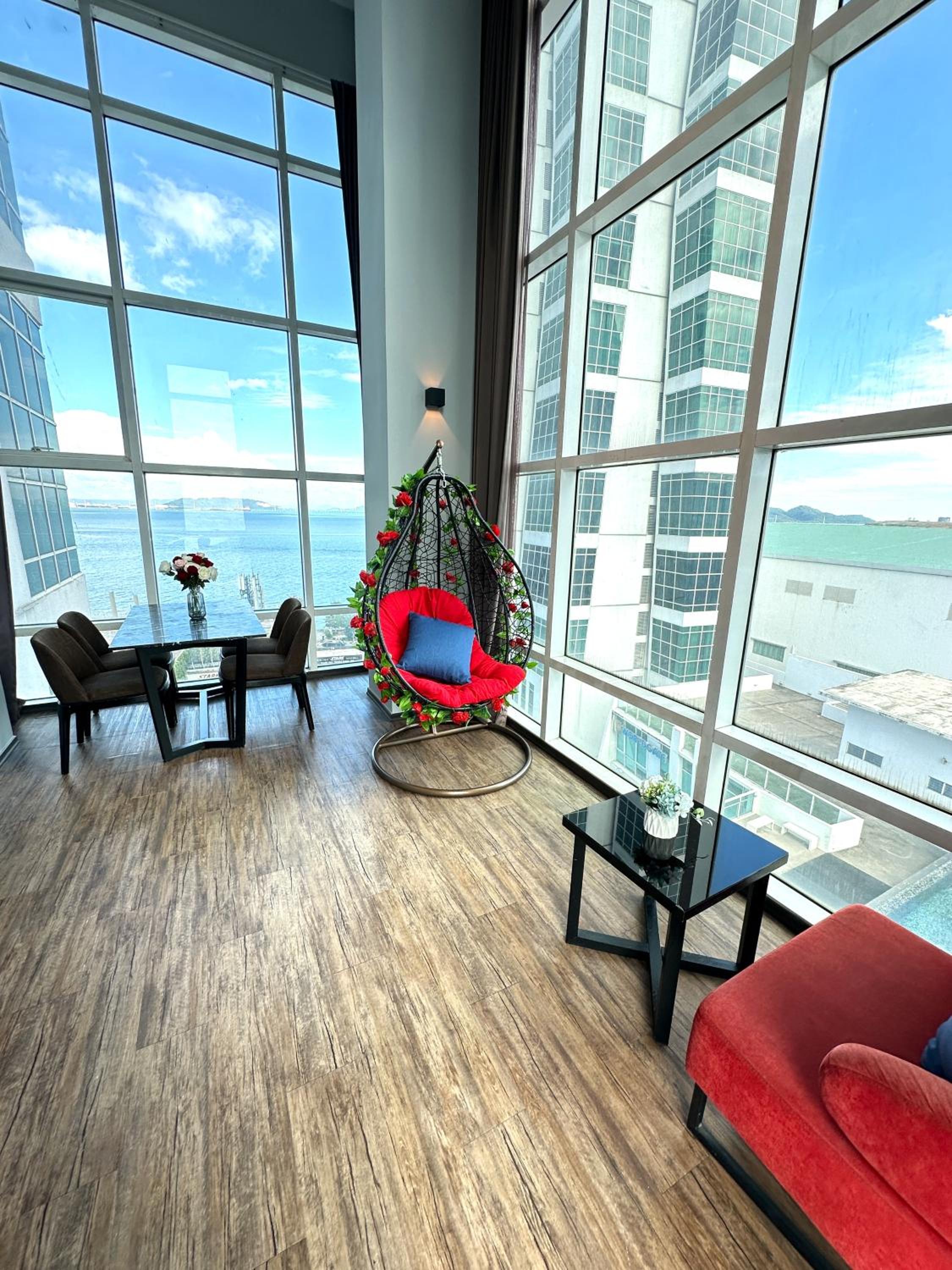2BR Sea View Suite at Maritime Suites Penang Georgetown