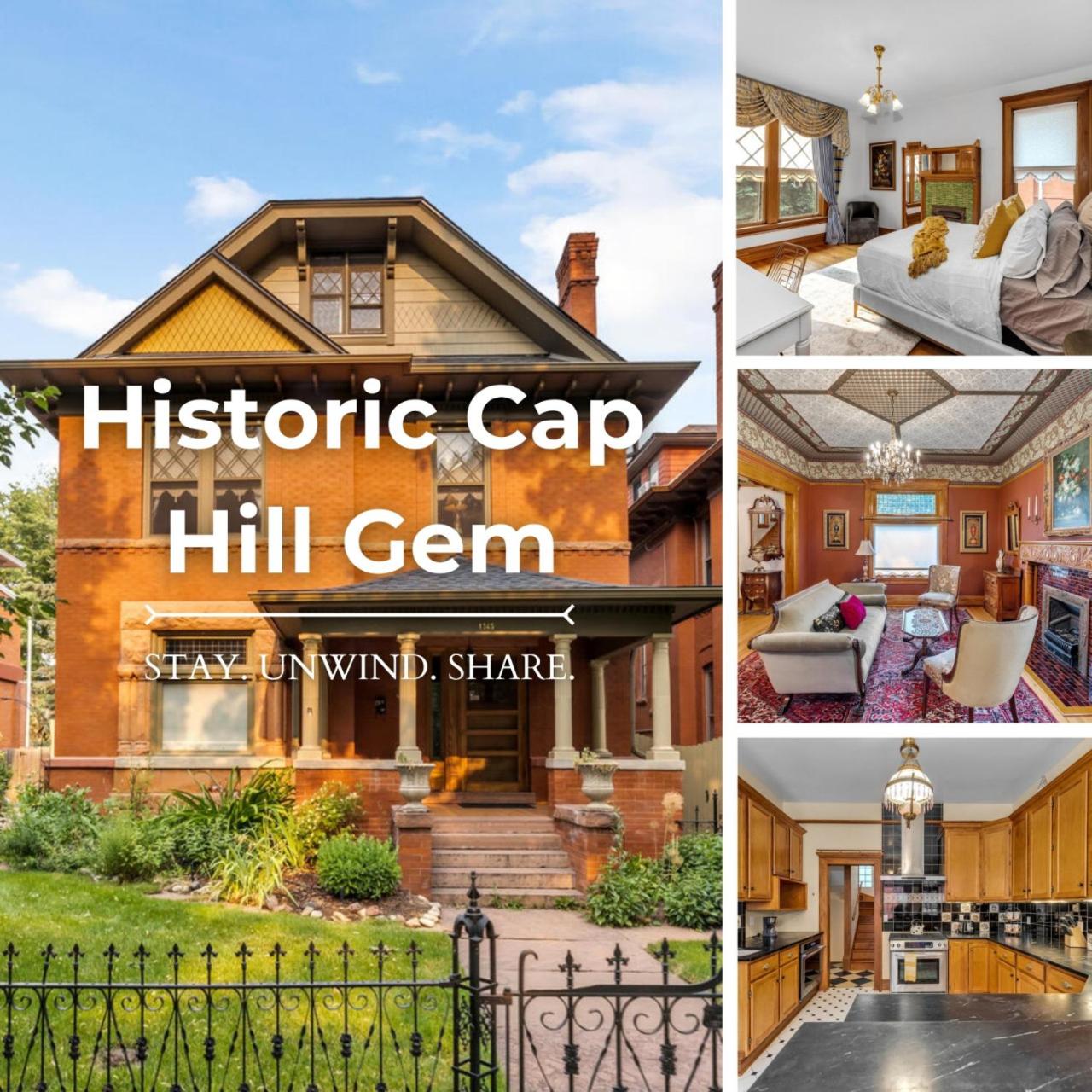 Historic Cap Hill Gem Prime Location Walkable