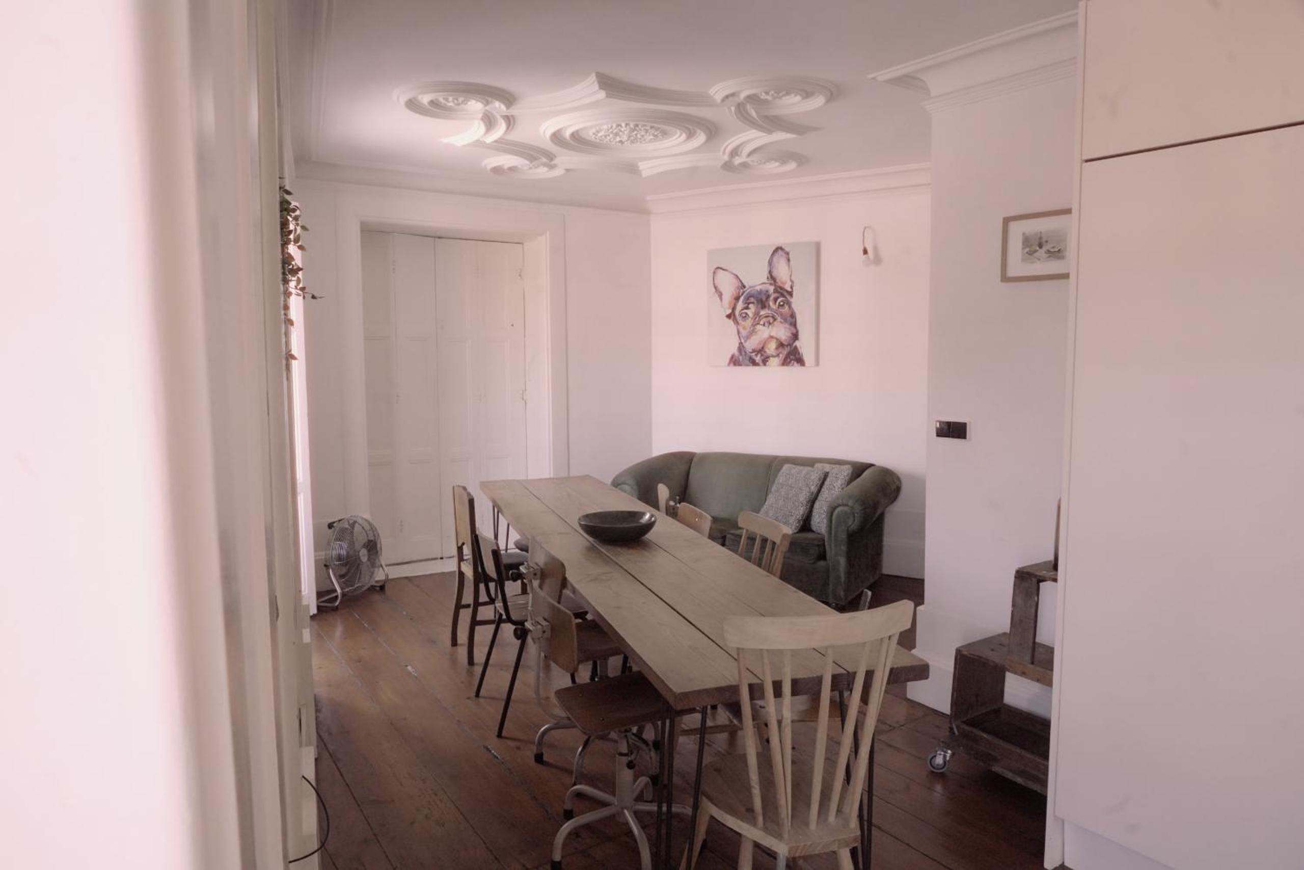 Light & Airy Historic Centre House with Balconies