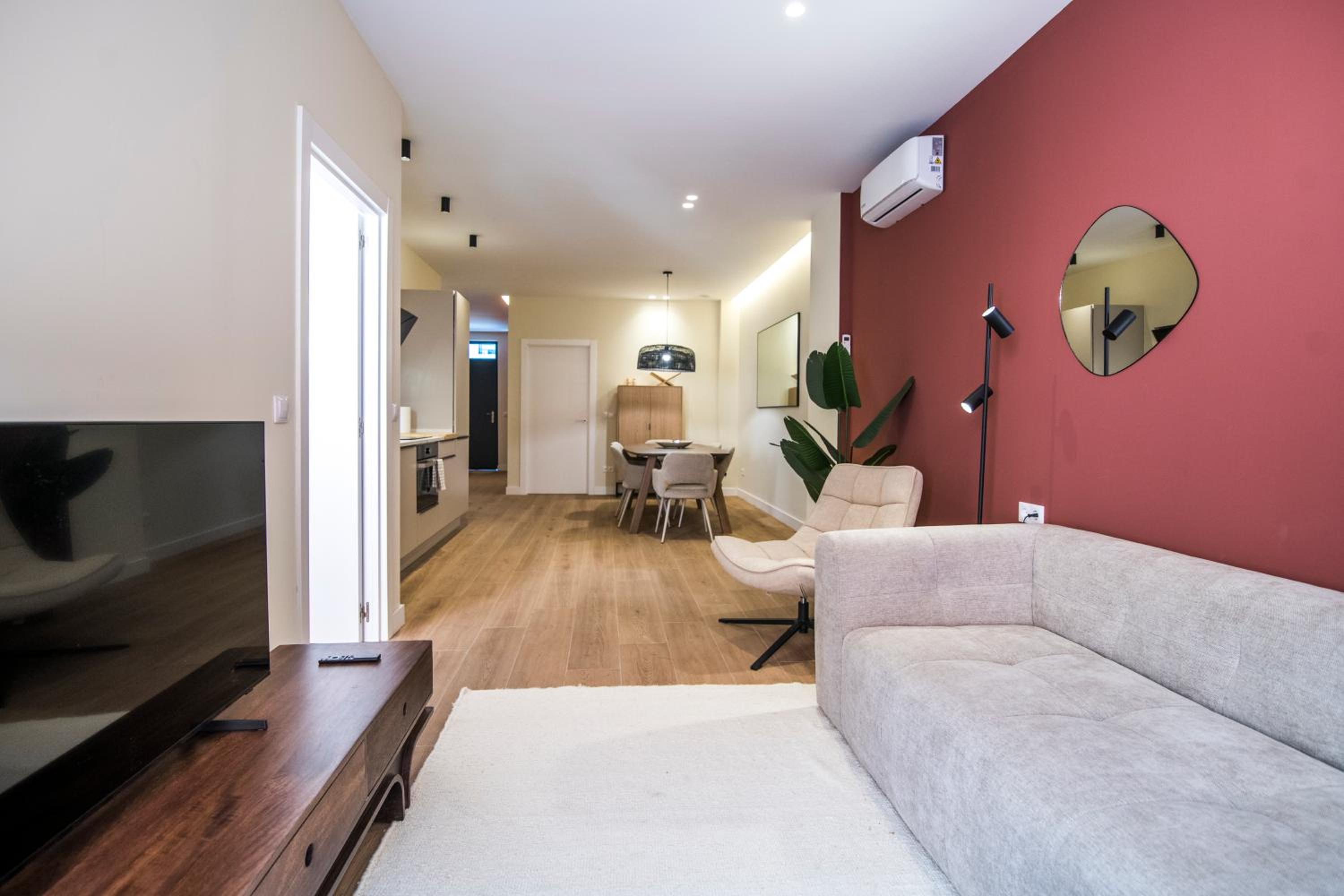 Apartamento moderno con terraza en el centro
