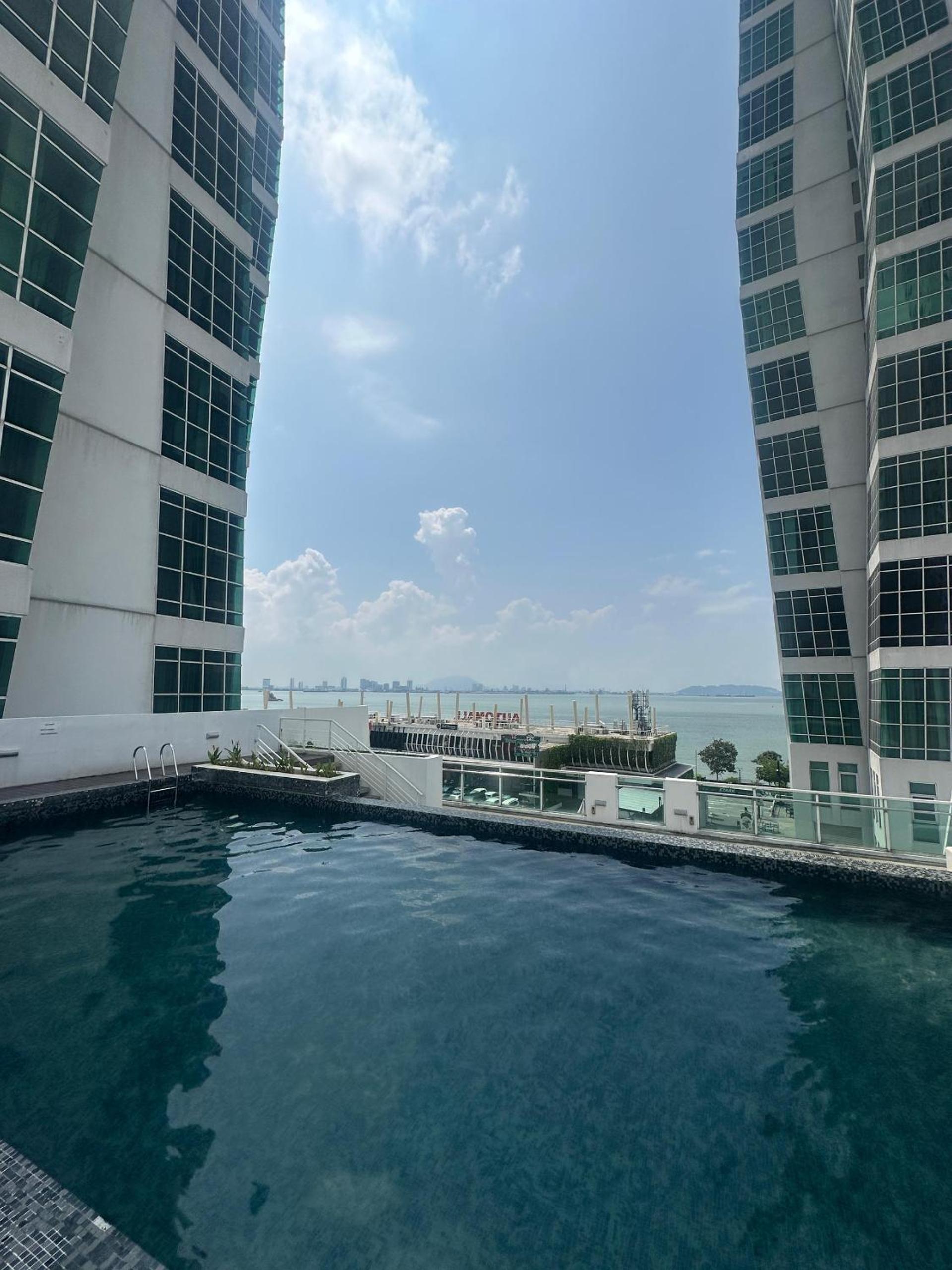 2BR Sea View Suite at Maritime Suites Penang Georgetown
