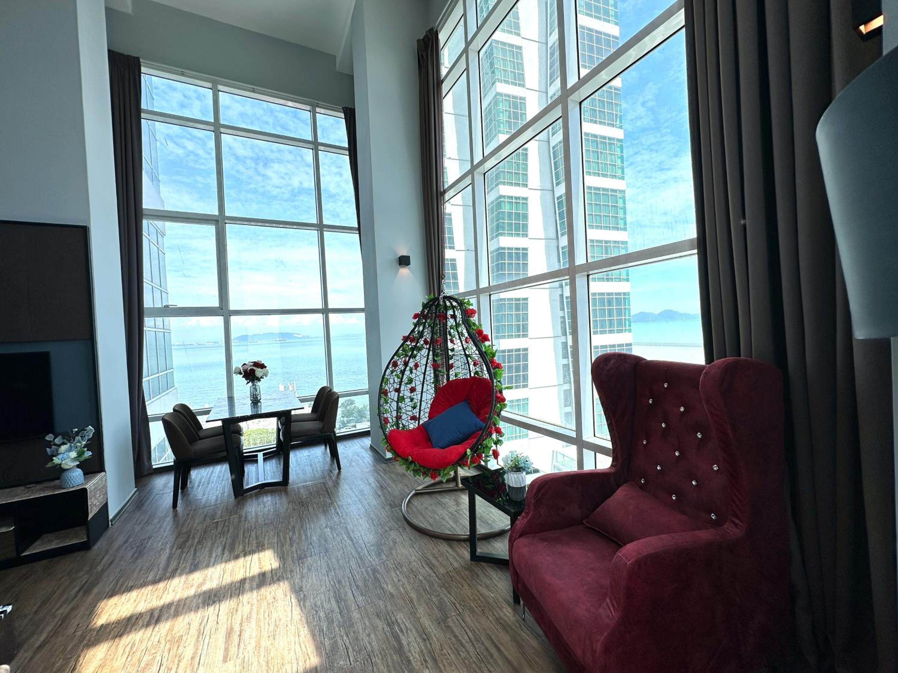 2BR Sea View Suite at Maritime Suites Penang Georgetown
