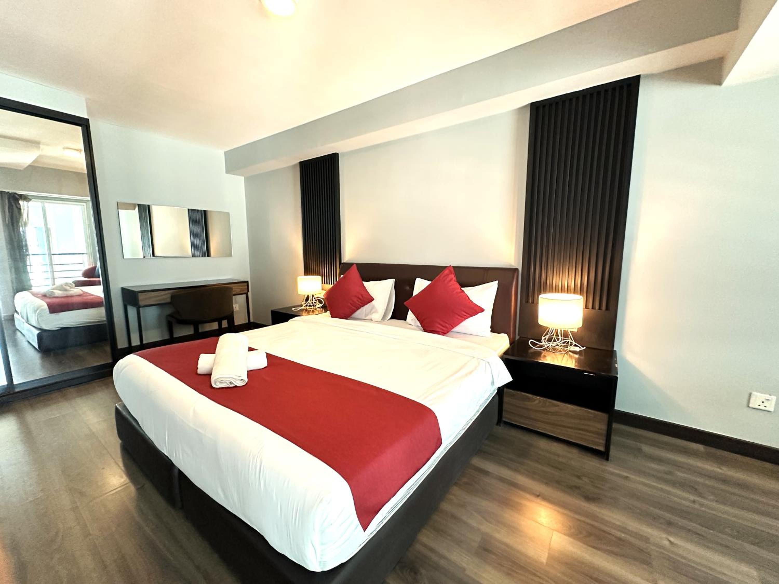 2BR Sea View Suite at Maritime Suites Penang Georgetown