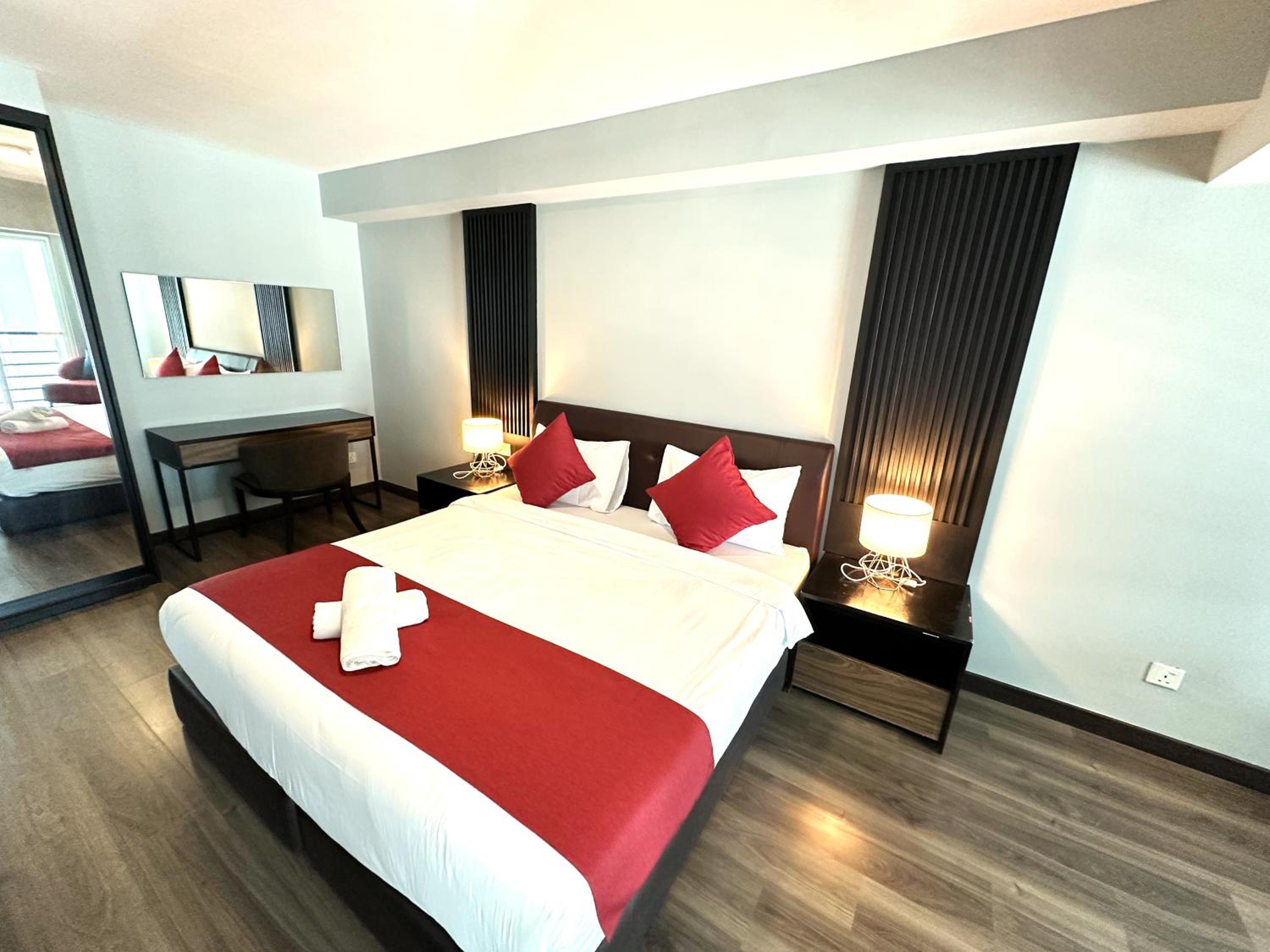 2BR Sea View Suite at Maritime Suites Penang Georgetown