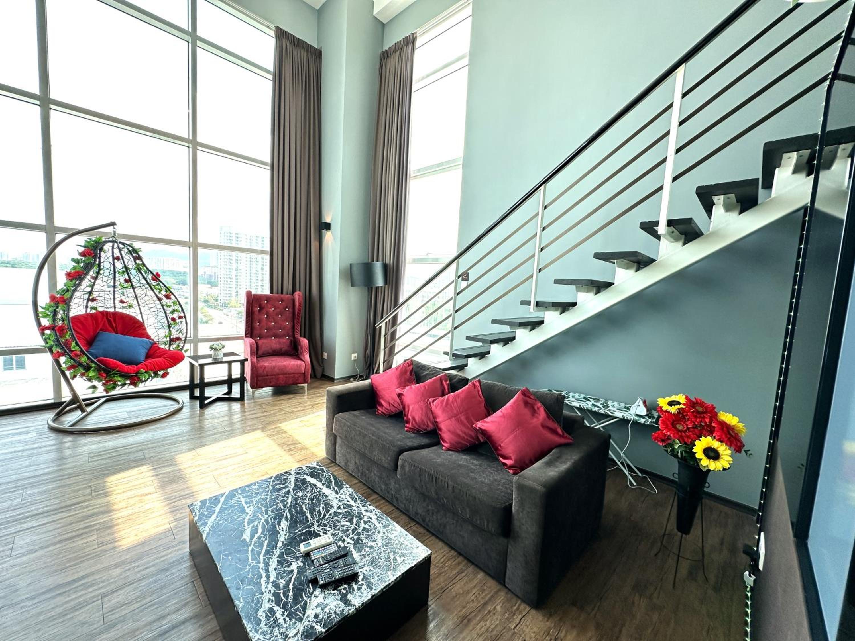 2BR Sea View Suite at Maritime Suites Penang Georgetown