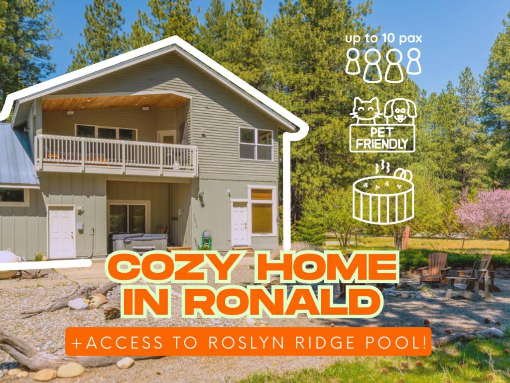 Cozy Pine Cabin Private Pool Access & Family Fun