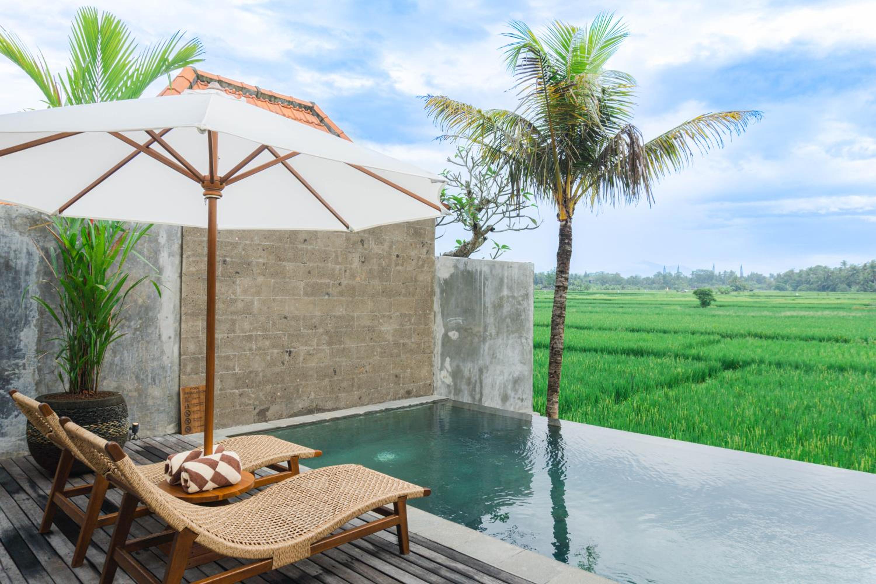 Kemawan Villas - Mountain and Ricefields View