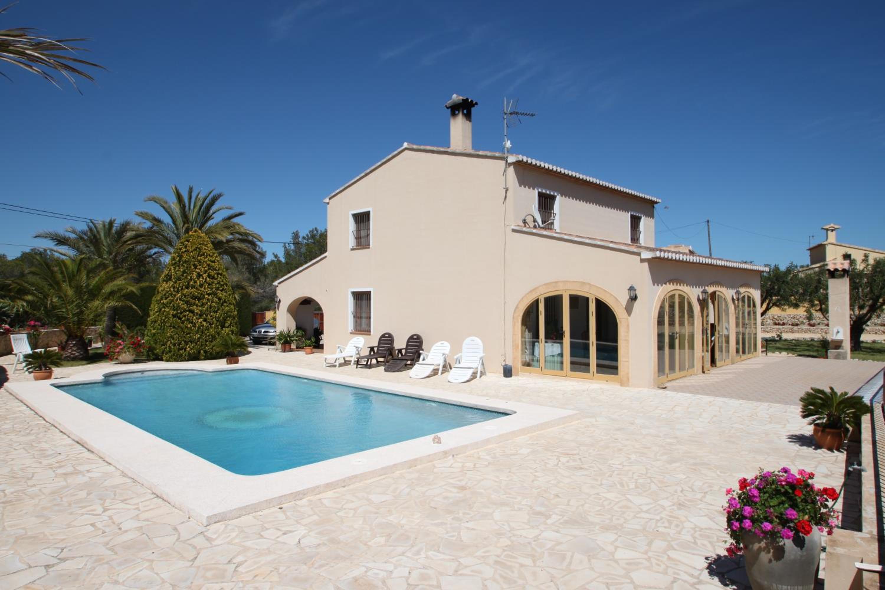 Finca Cantares - holiday home with private swimming pool in Benissa view 2