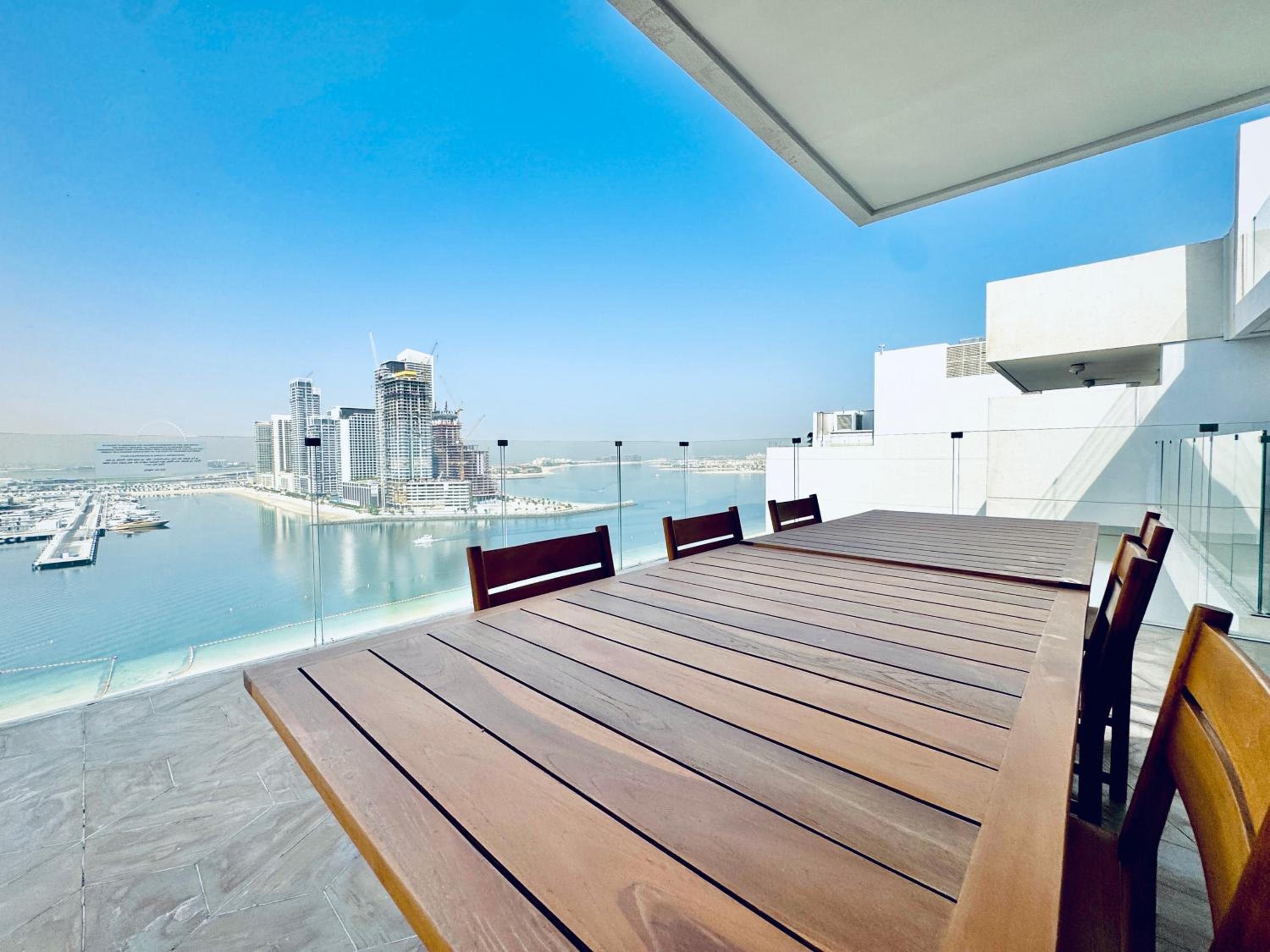 Venduras- 4BR Luxe Duplex Penthouse At Palm Private Pool