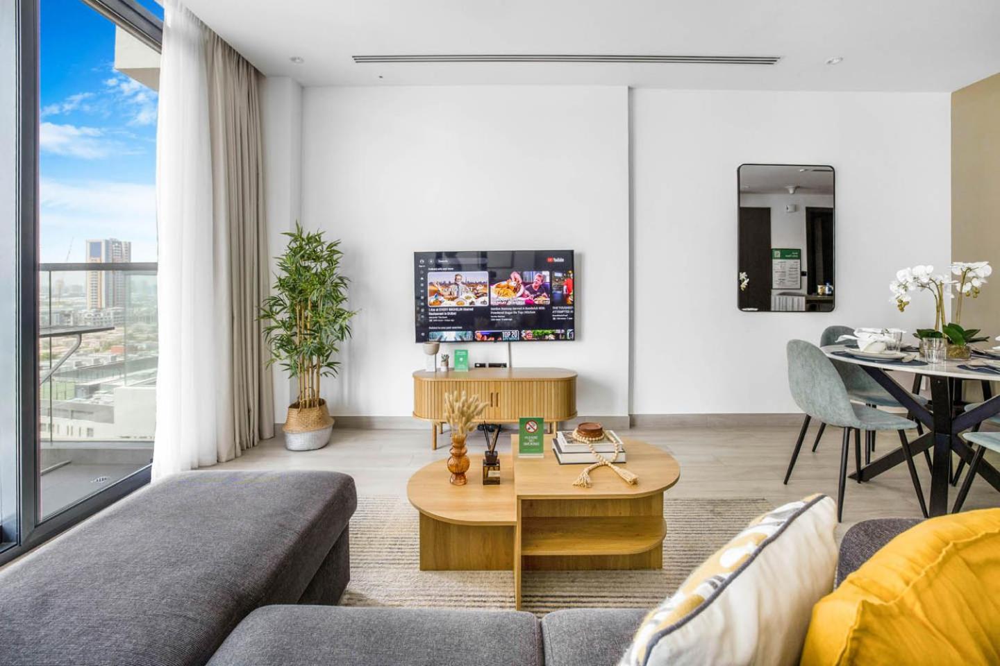 Comfy 1BR w Cinema Room Business Centre Pool Table and Sauna