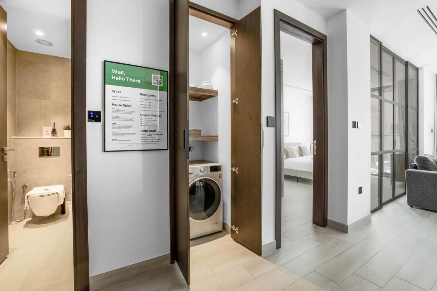 Comfy 1BR w Cinema Room Business Centre Pool Table and Sauna