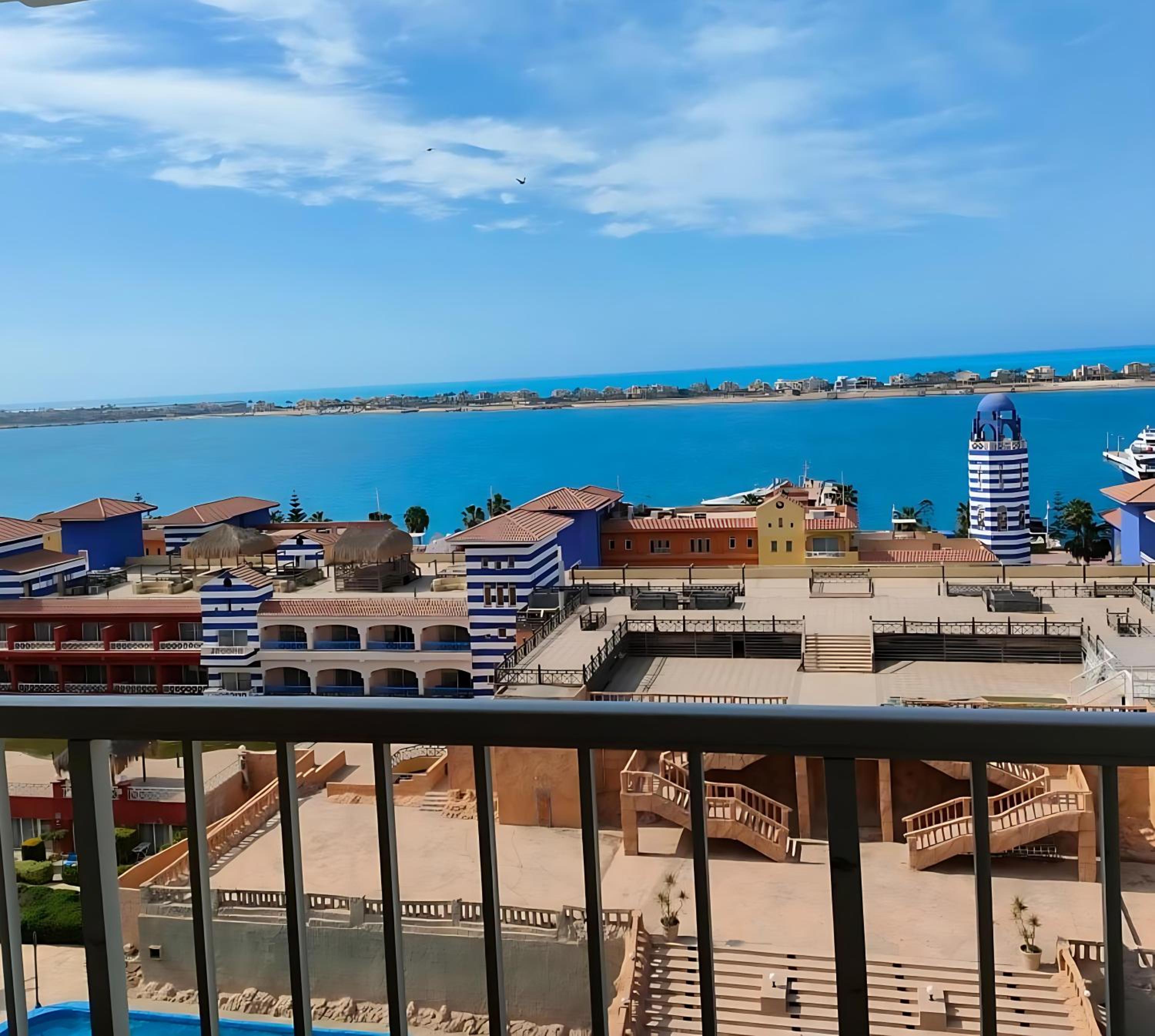 Two-Bedroom Apartment with Sea View - Porto Marina North Cost, Coastal Panorama