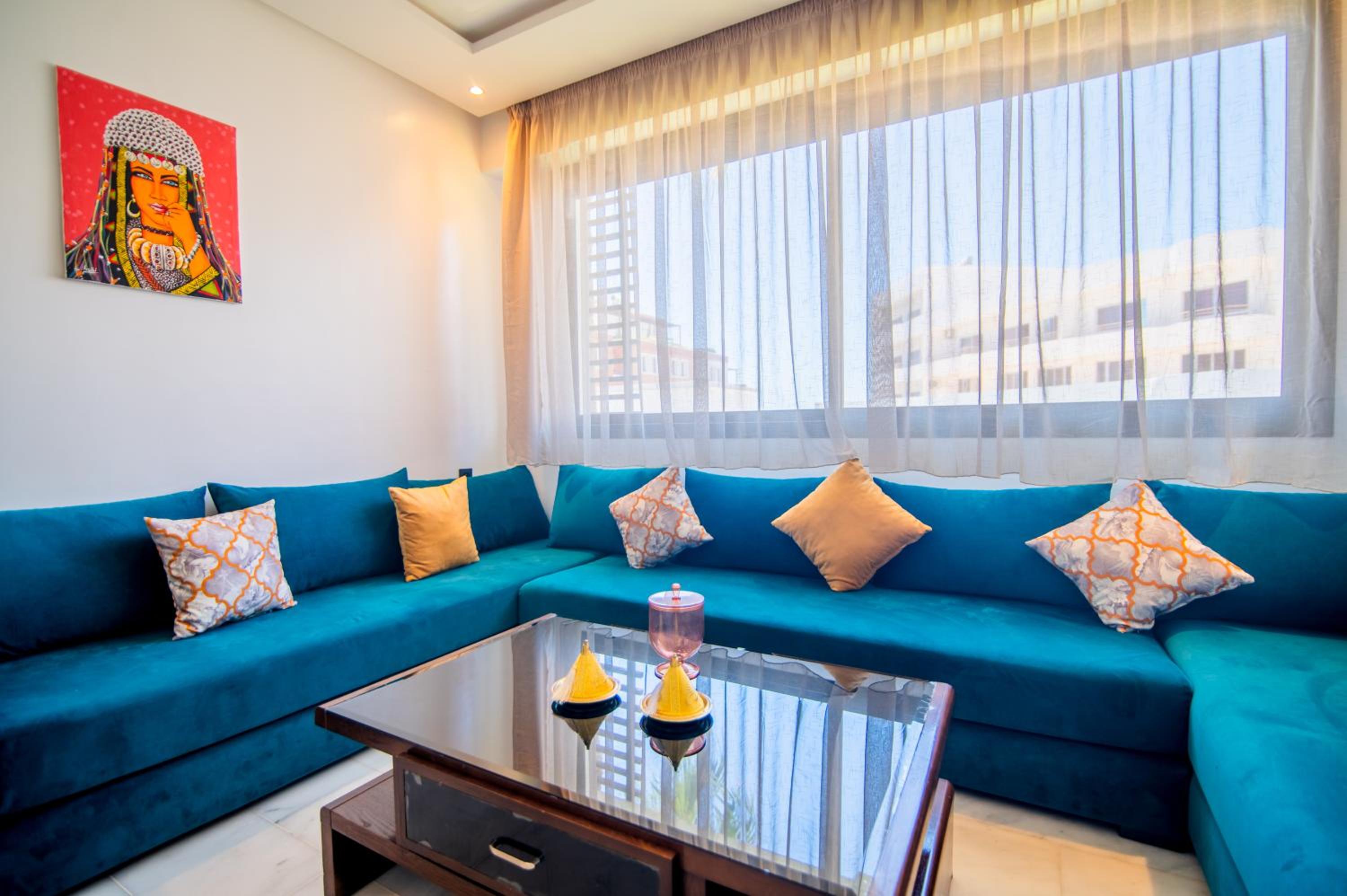 Appartement luxe 2 Piscines 300 m de la plage SONABA Founty Agadir