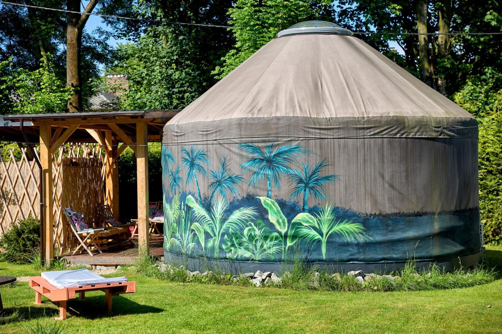 Aloha Glamp - Całoroczny glamping nad rzeką z prywatną balią - Stok narciarski, góry, lasy, sauna