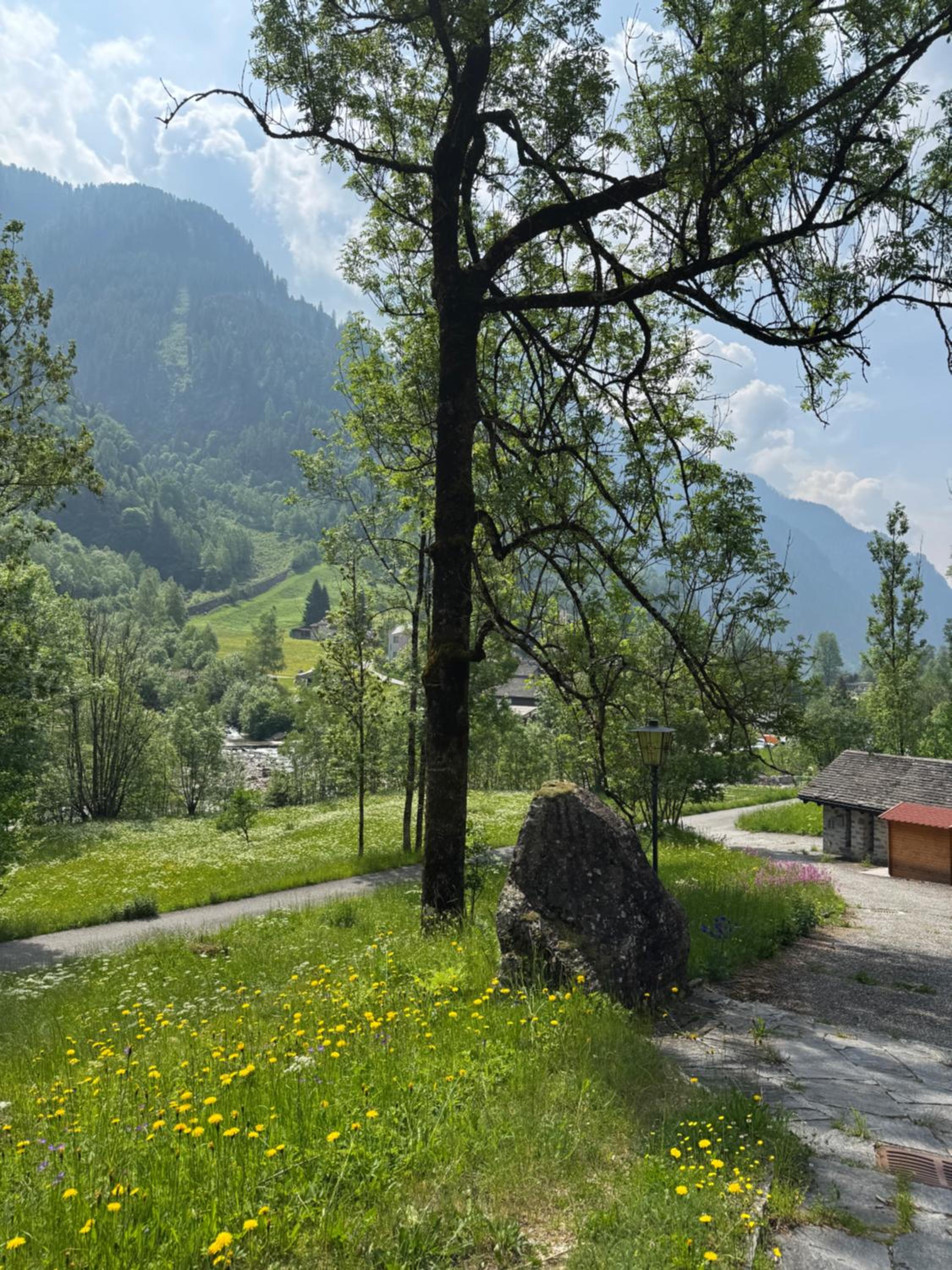 Private 3-story villa in Val calanca, Rossa