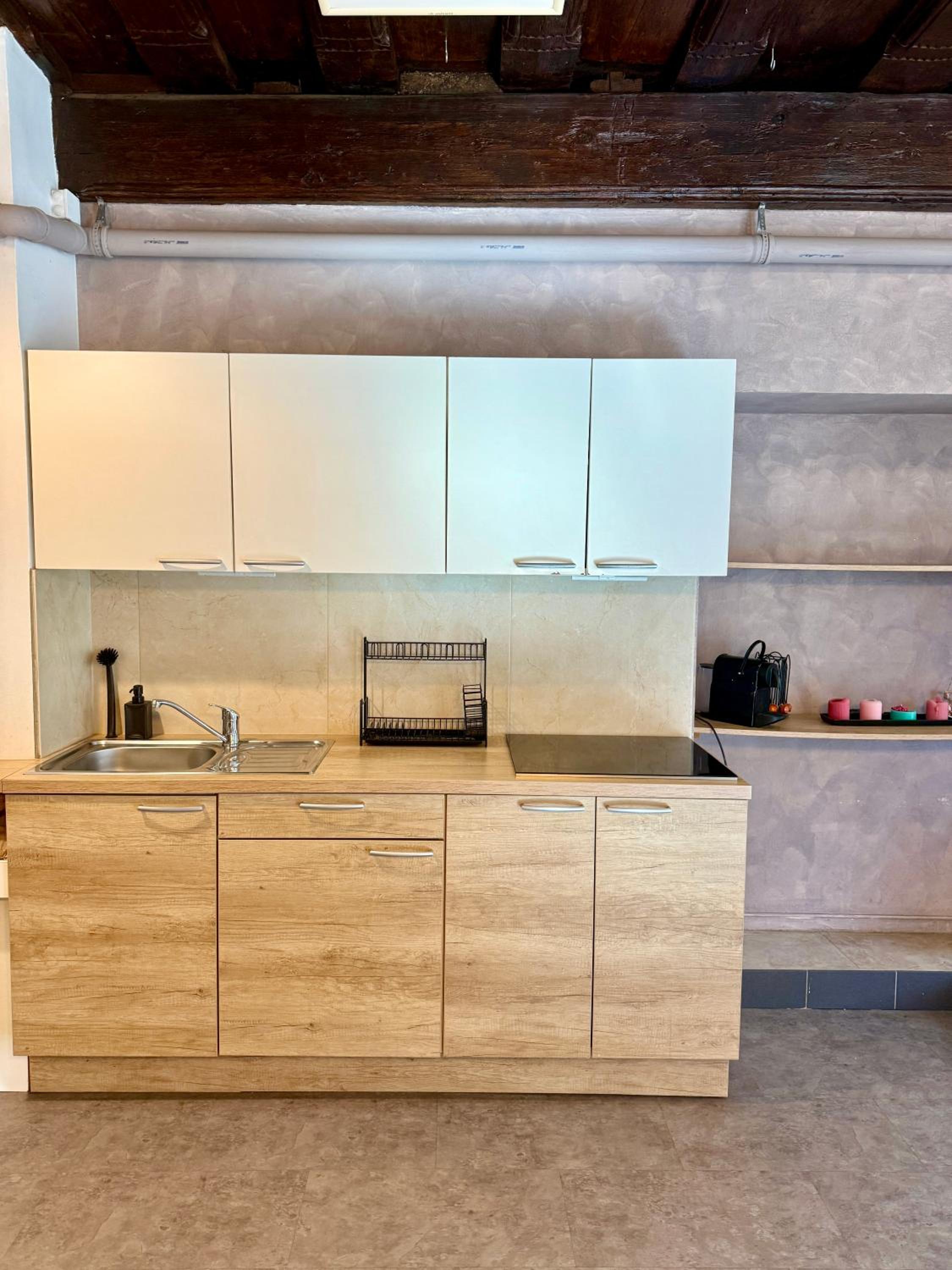 Historic studio apartment beneath the Ljubljana castle in the old city centre