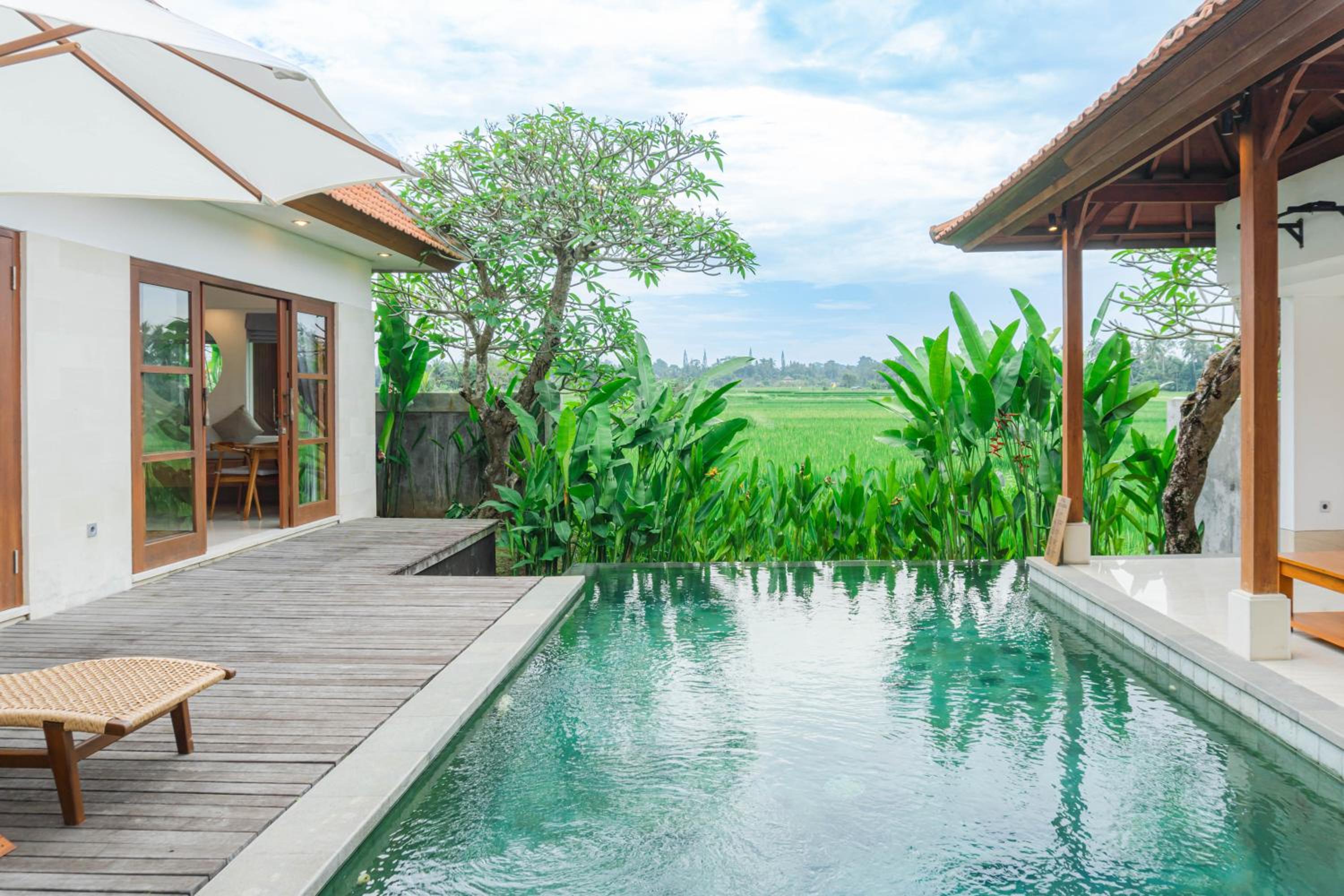 Kemawan Villas - Mountain and Ricefields View