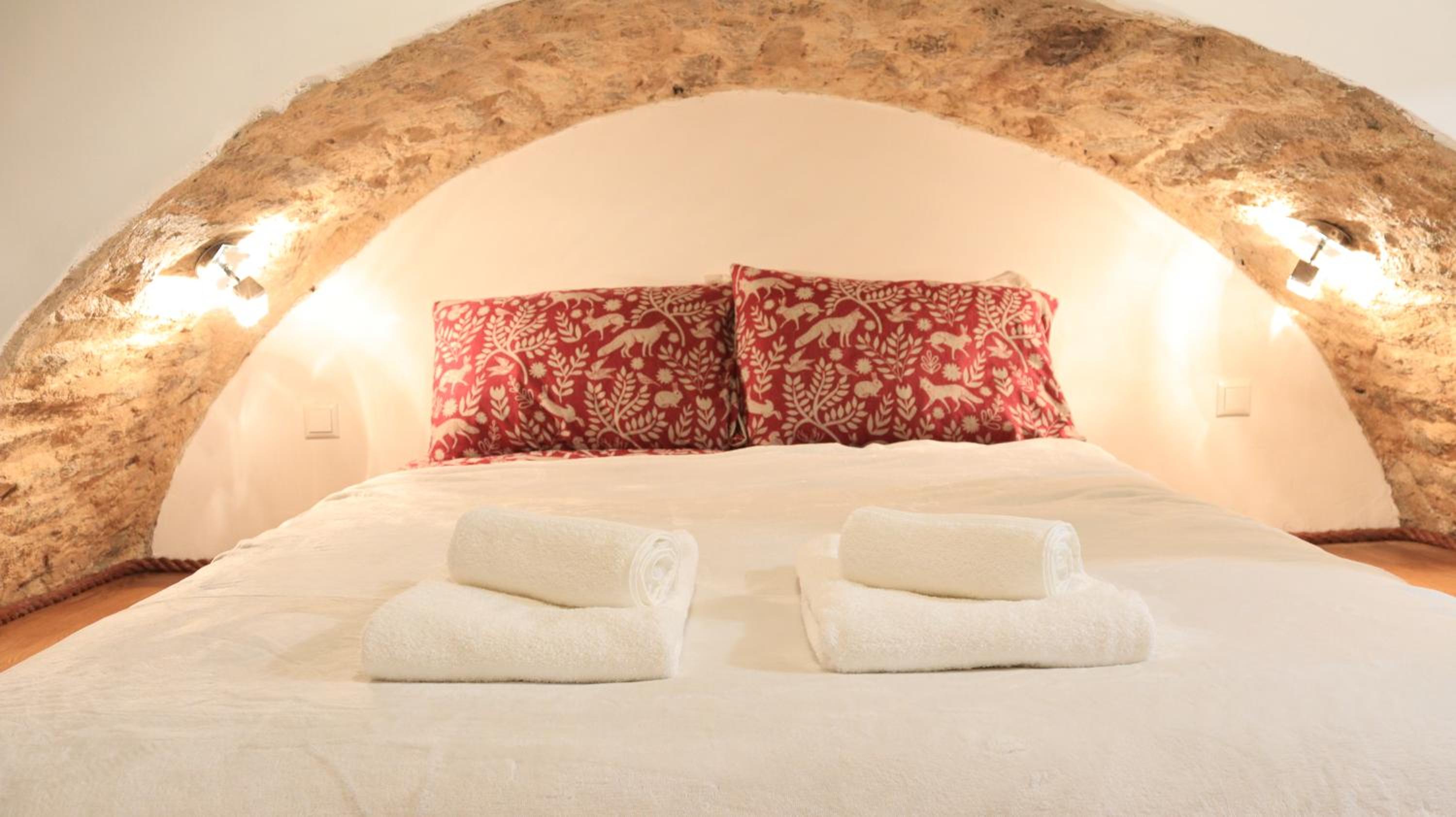 Stay in a real medieval tower, lower floors