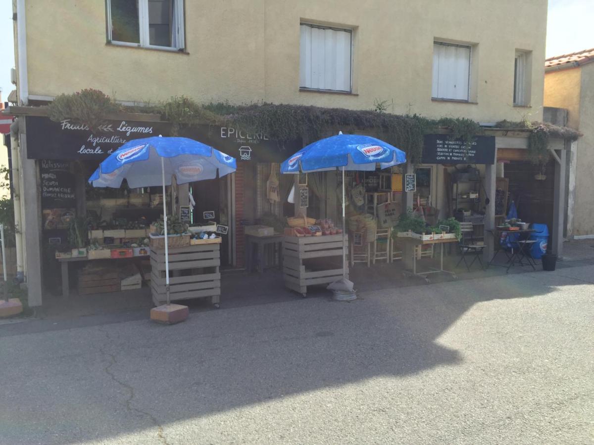 outdoor BBQ area