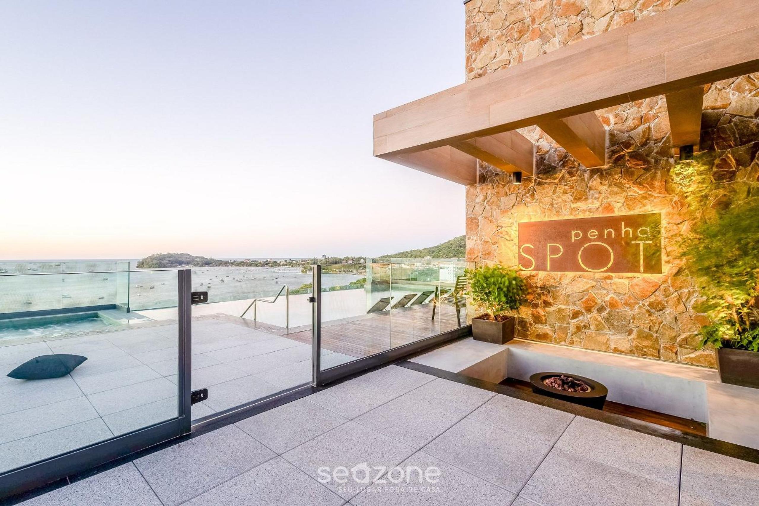 New studios - Pool with sea view - Penha Spot PSO