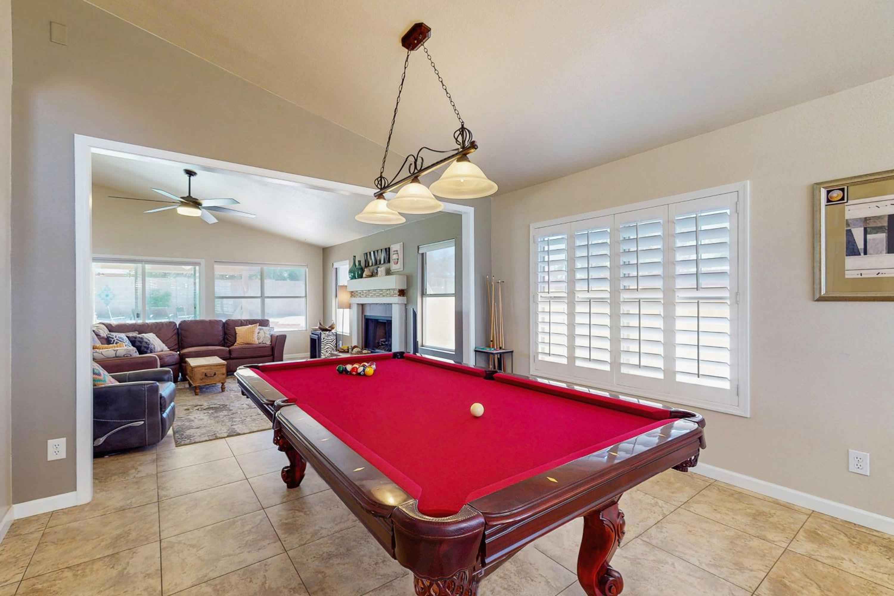 Private Pool, Yard and Pool Table! Avondale Abode