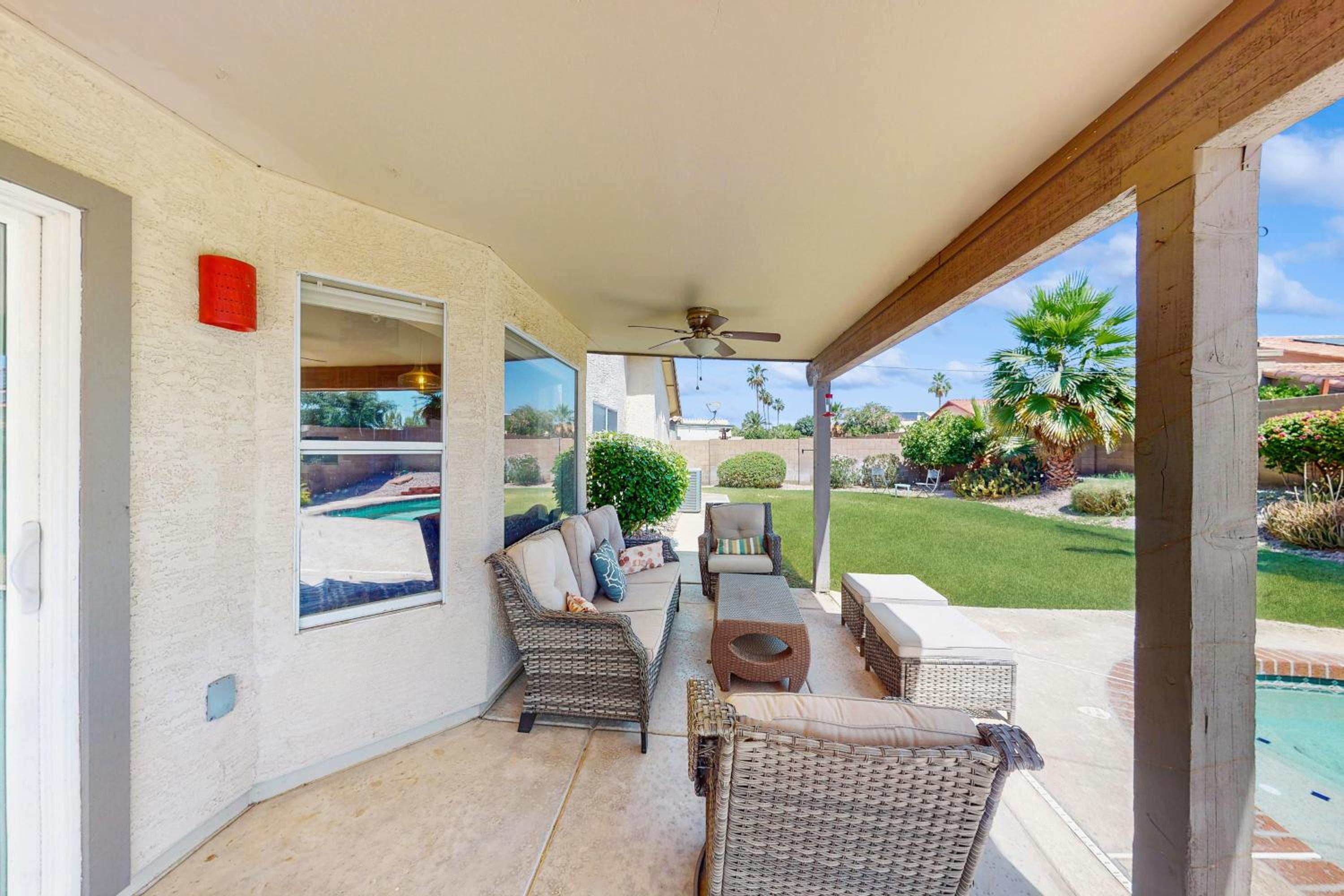 Private Pool, Yard and Pool Table! Avondale Abode