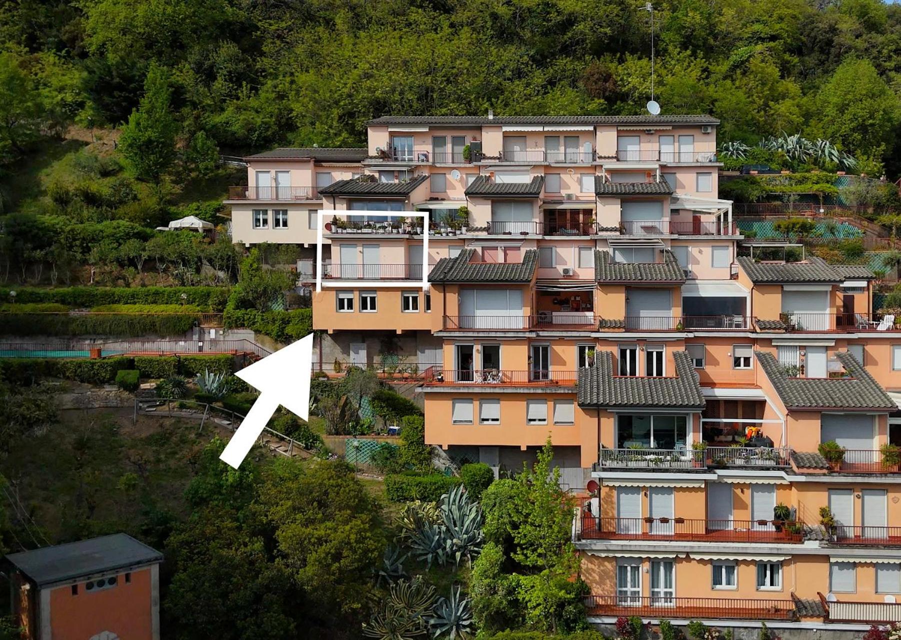 Casa lerici con vista mare panoramica e piscina
