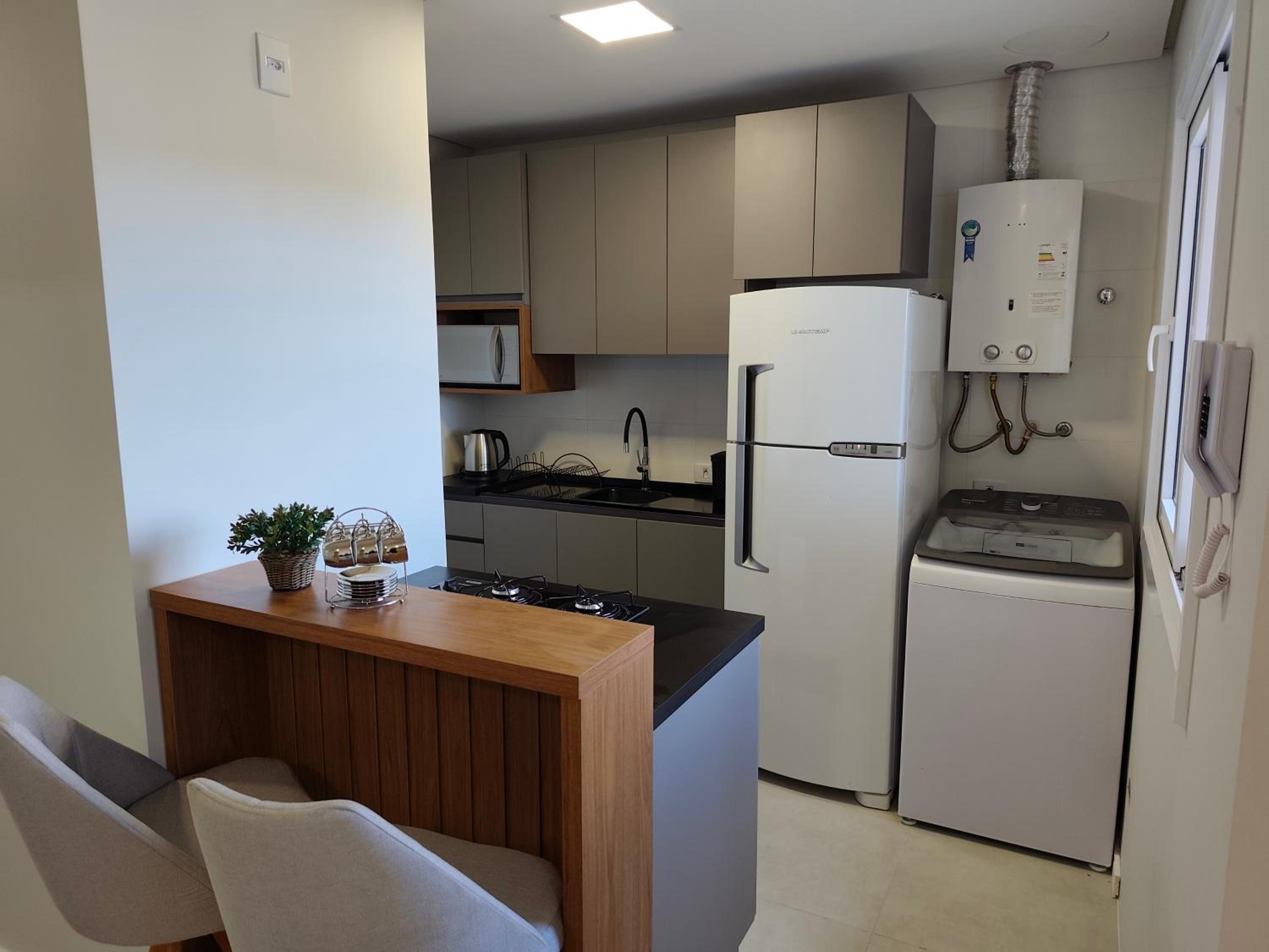 Apartamento de temporada em Gramado com linda vista