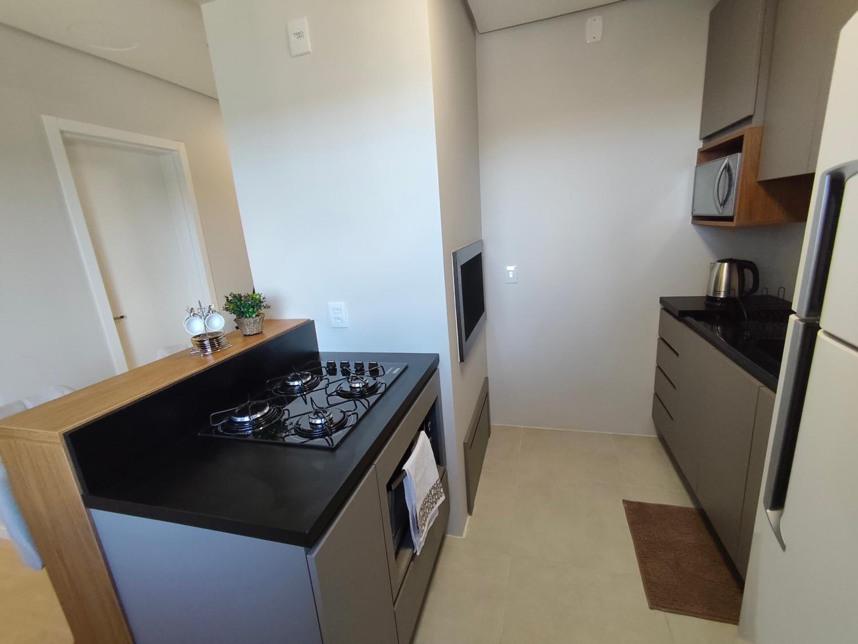 Apartamento de temporada em Gramado com linda vista