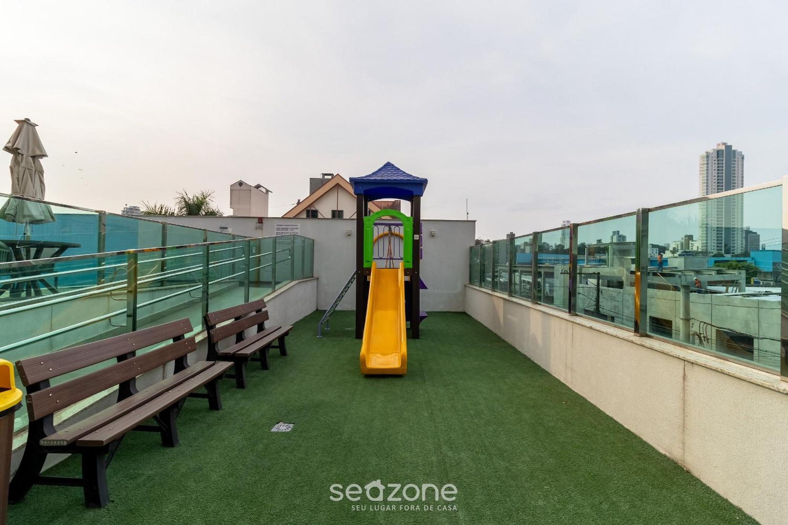 Apt w/ Swimming Pool Well Located Blumenau NEB0103