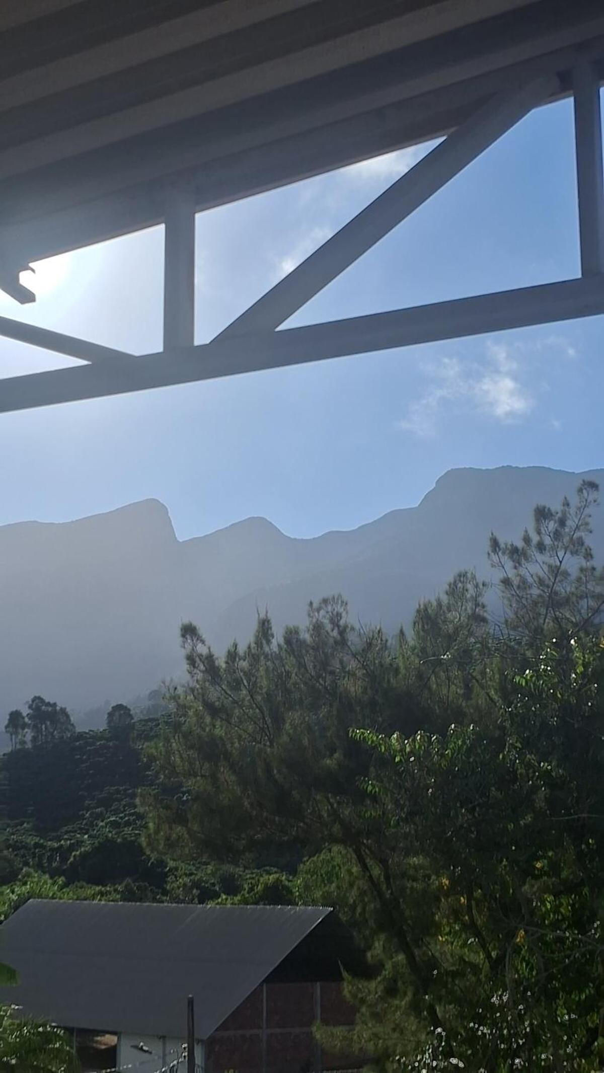 Visão das montanhas