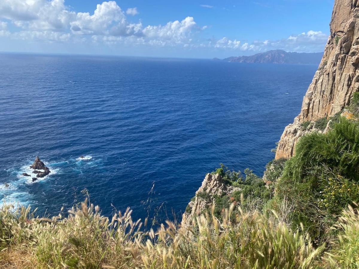 Piana - vue mer et village