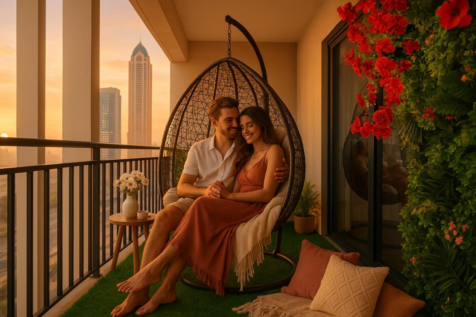 KeyRock Living - Dubai Skyline & Pool Access