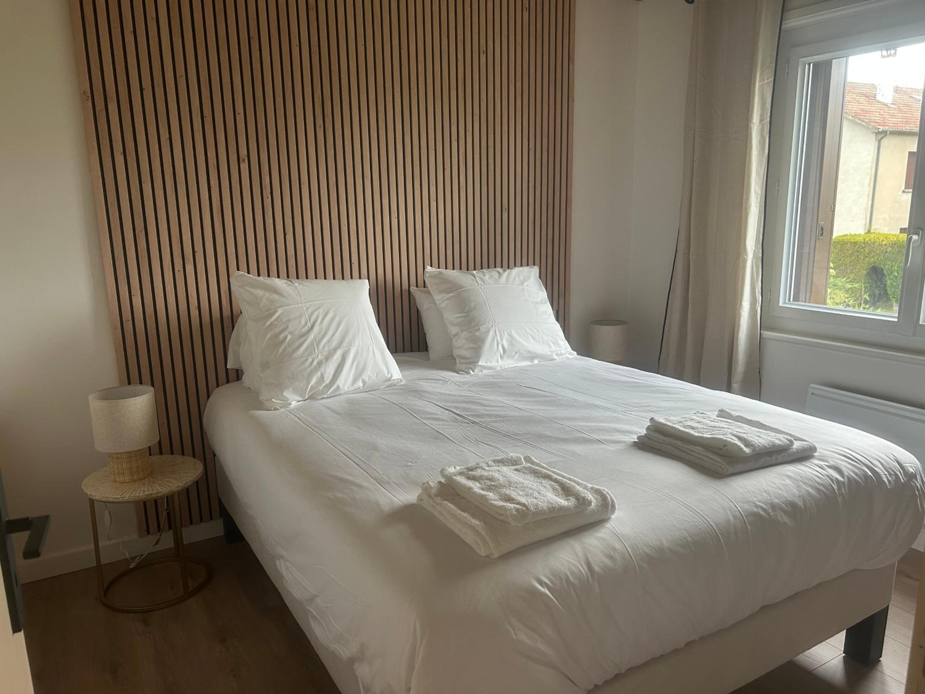 Appartement 3 chambres avec jardin et garage