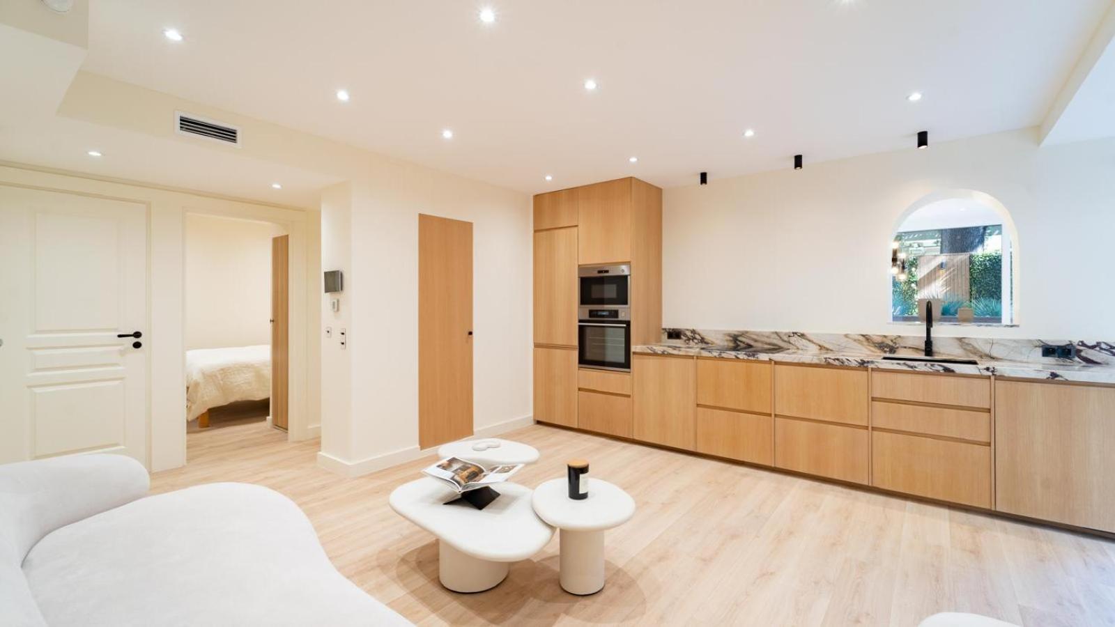 3BDR Cocoon in Cannes Martinez avec Jardin Privé & Design Contemporain à 5 min de la Croisette photo 3