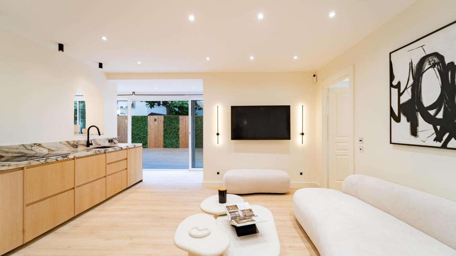 3BDR Cocoon in Cannes Martinez avec Jardin Privé & Design Contemporain à 5 min de la Croisette photo 4