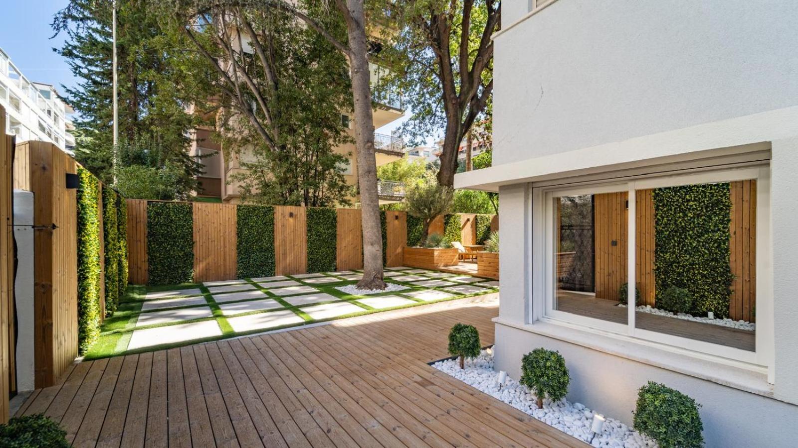3BDR Cocoon in Cannes Martinez avec Jardin Privé & Design Contemporain à 3 min de la Croisette