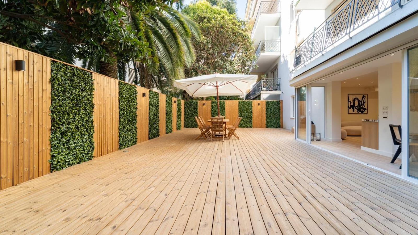 3BDR Cocoon in Cannes Martinez avec Jardin Privé & Design Contemporain à 3 min de la Croisette