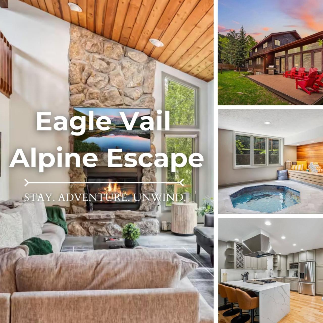 EagleVail Alpine Escape Riverside Luxe W Spa