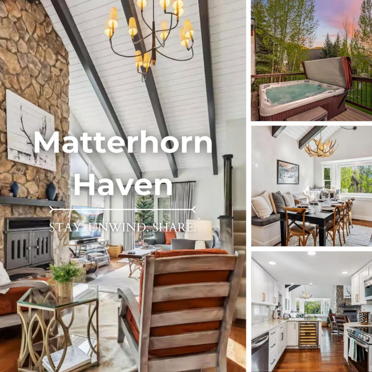 Matterhorn Haven LUXE Vail Retreat w Hot Tub
