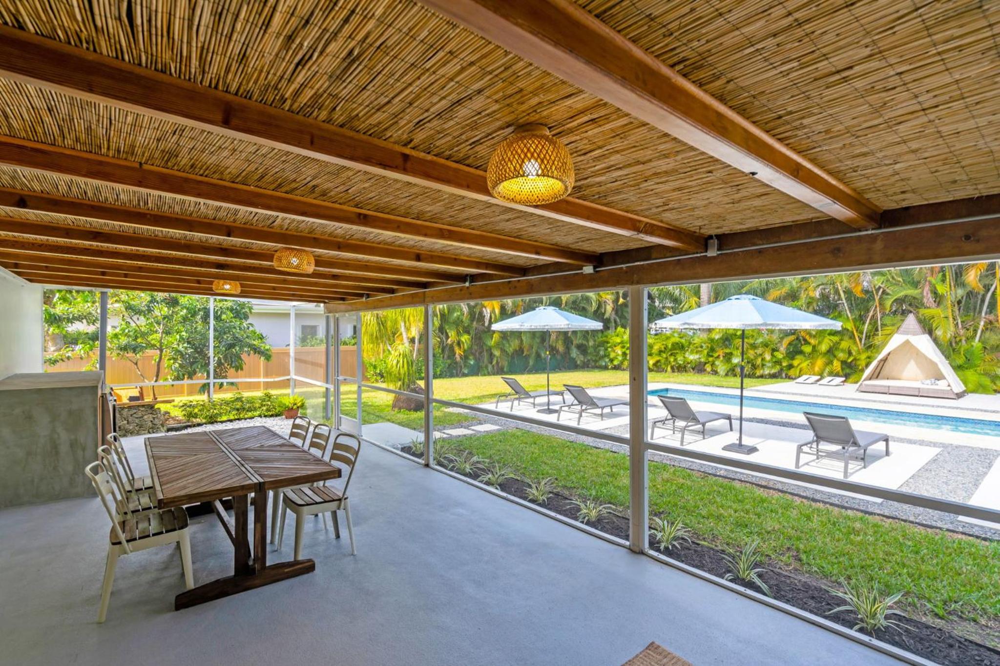 4BR Biscayne River Home with Pool & Pickleball Fun